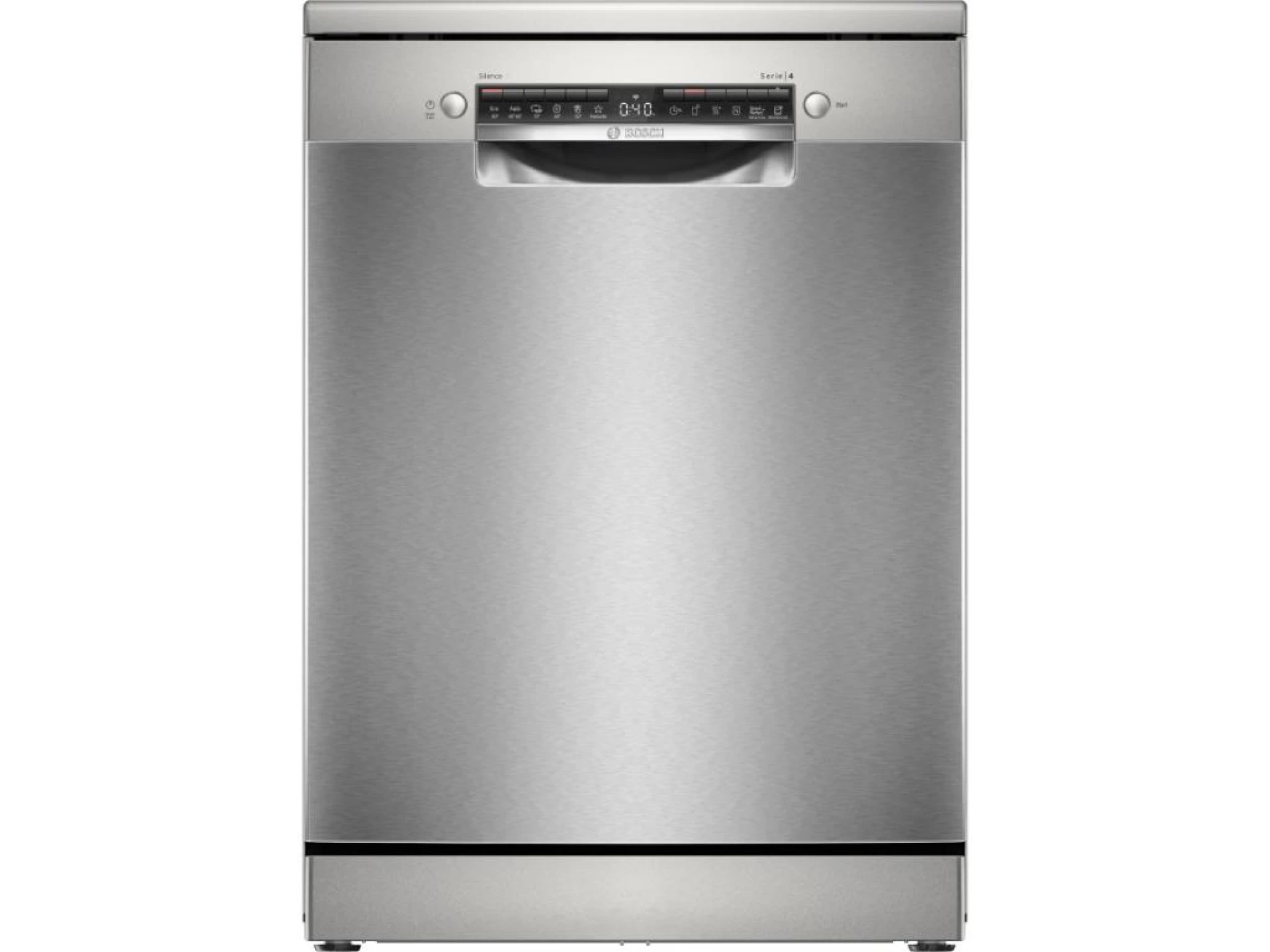 BOSCH perilica posuđa Serie 4|Brušeni Čelik ,C, 14 setova,9L,46dB, Escajg ladica, Old: SMS4HVI00E SMS4HVI14E