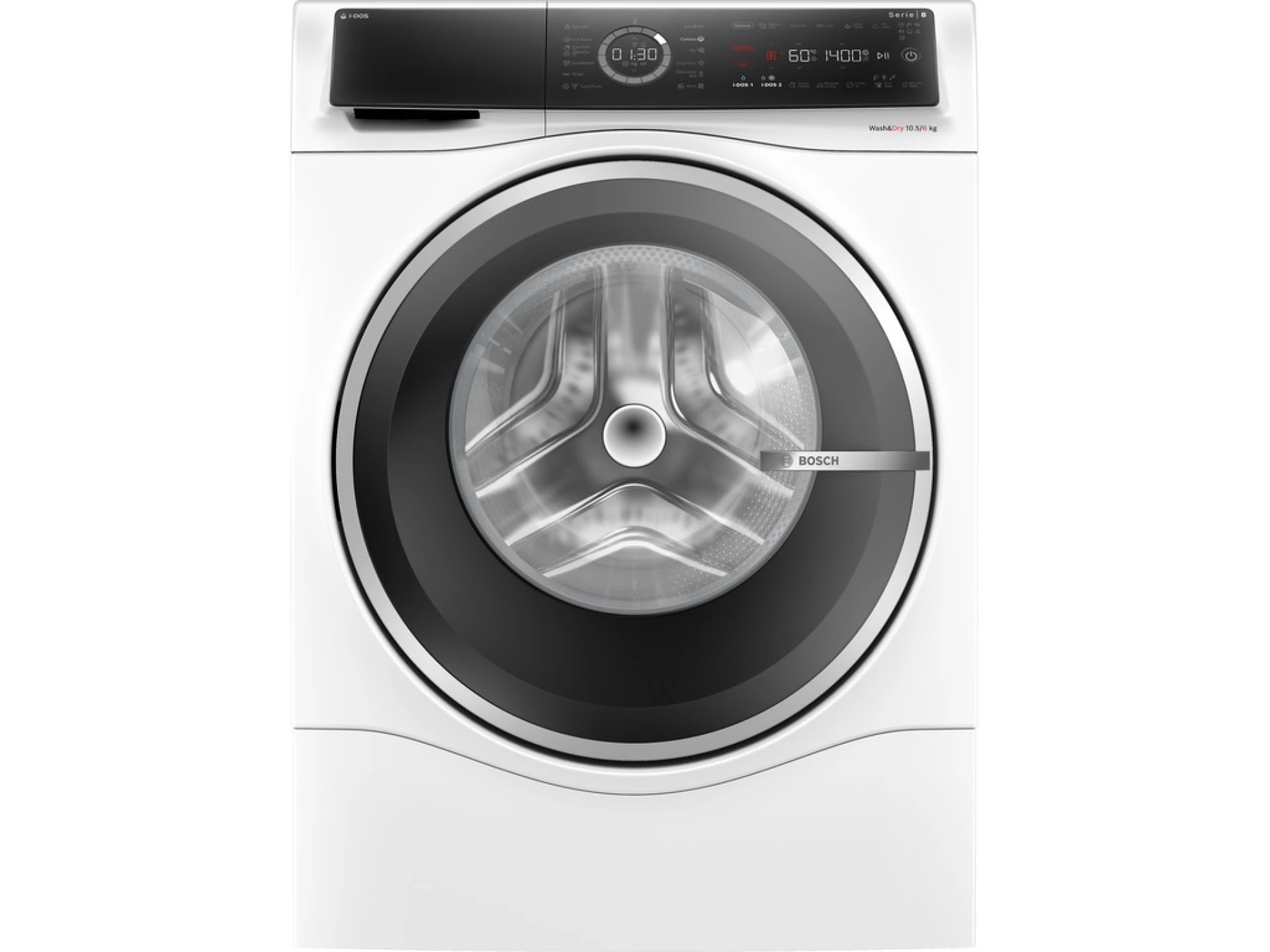 BOSCH Perilica-Sušilica rubljaSerie 8| 10,5/6 kg, I-DOS1400 rpm, 70 dB, HomeConnect WNC254A0BY