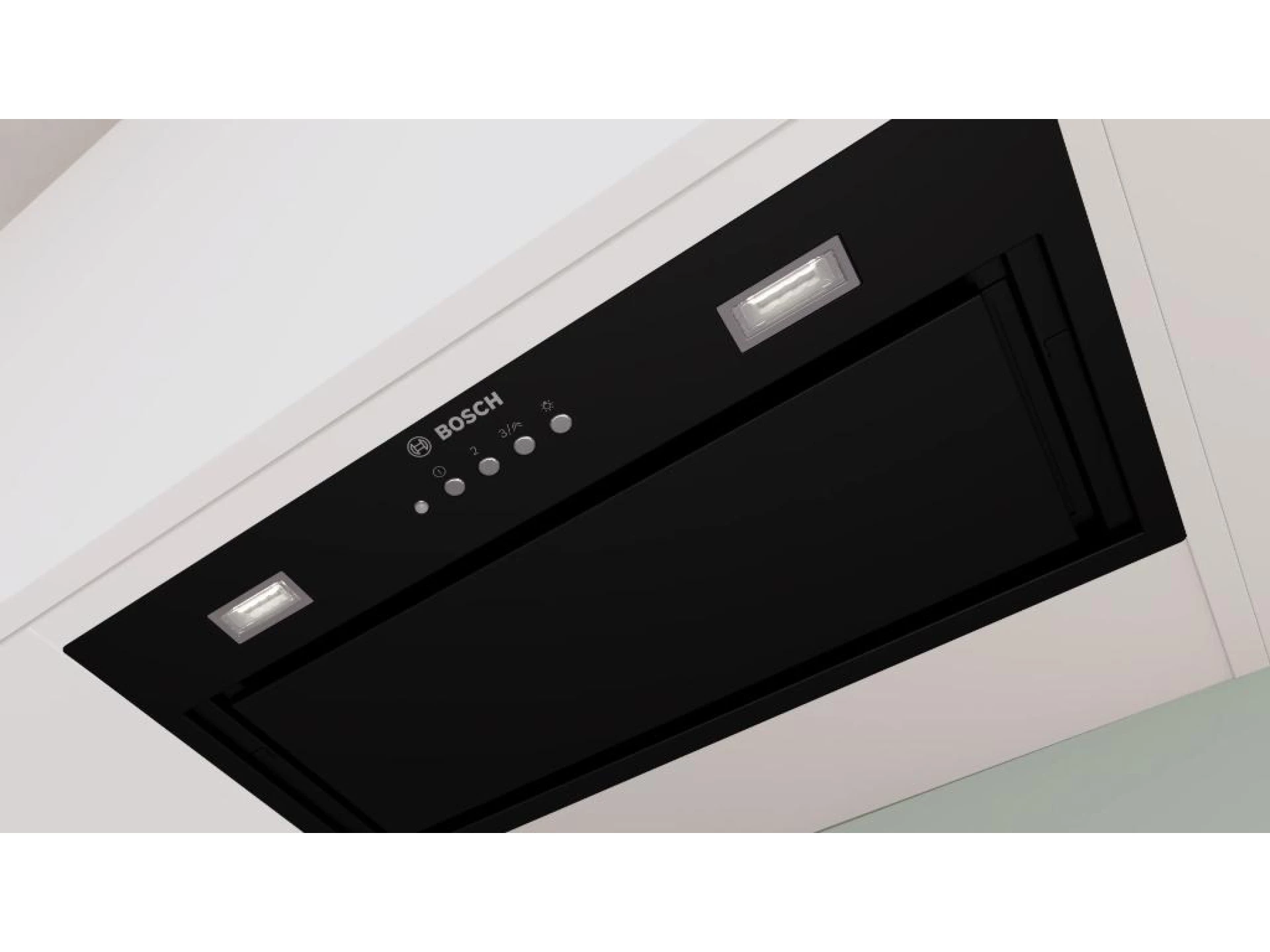 BOSCH Potpuno ugradbena napa, Serie 6|, CRNA,645 m3/h, 60 cm,66dB,Led rasvjeta DLN56AC60