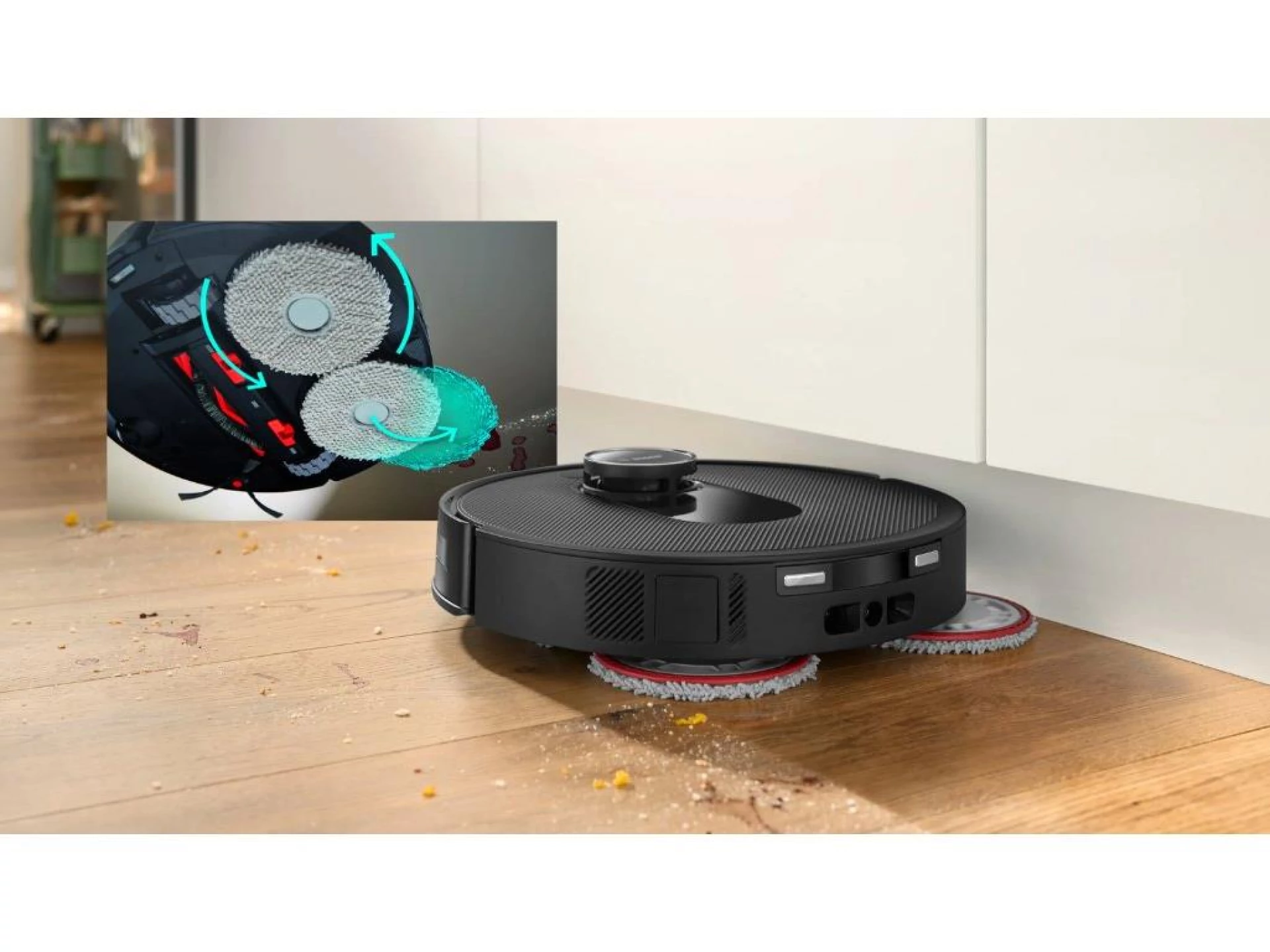BOSCH Robotski UsisivačSpotless MAX Cam, 11.000 Pa360 LiDAR navigacija BCRDW3BX