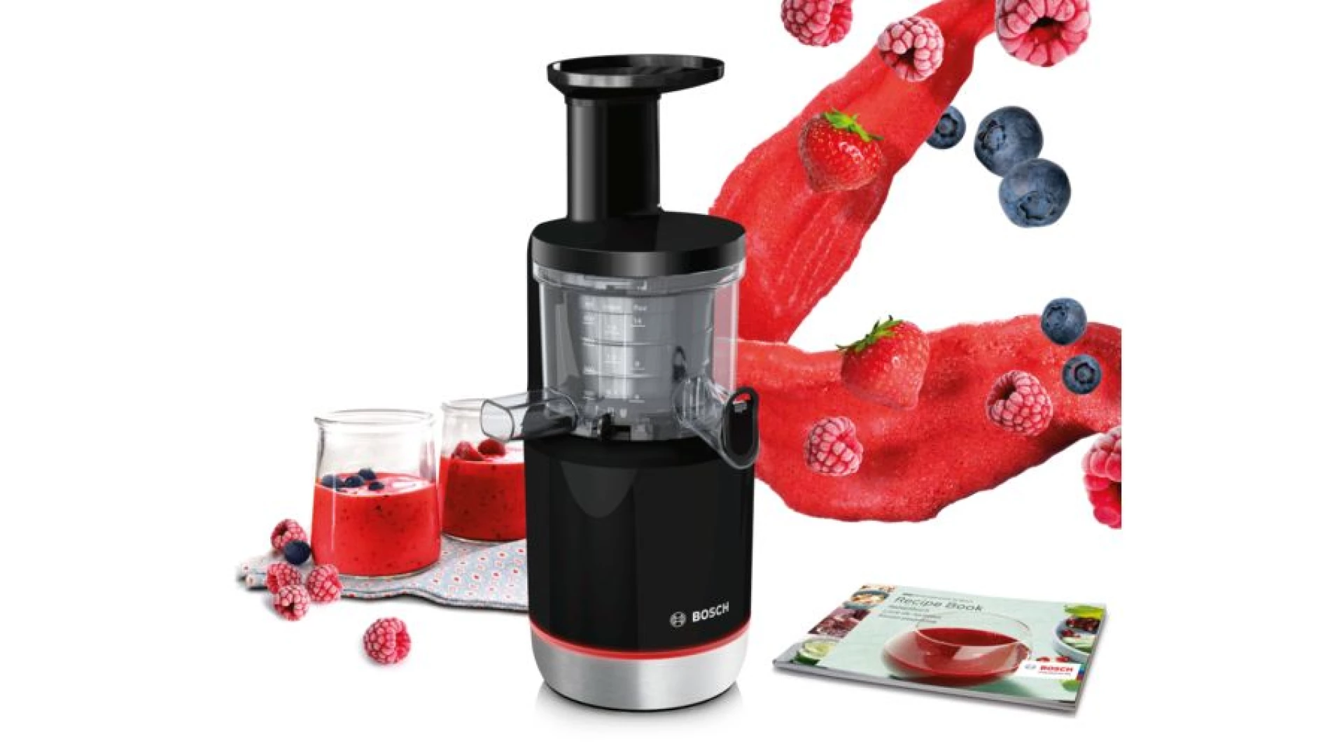 Sokovnik, hladna presa, BOSCH 150W, 55 rpm, 1000ml