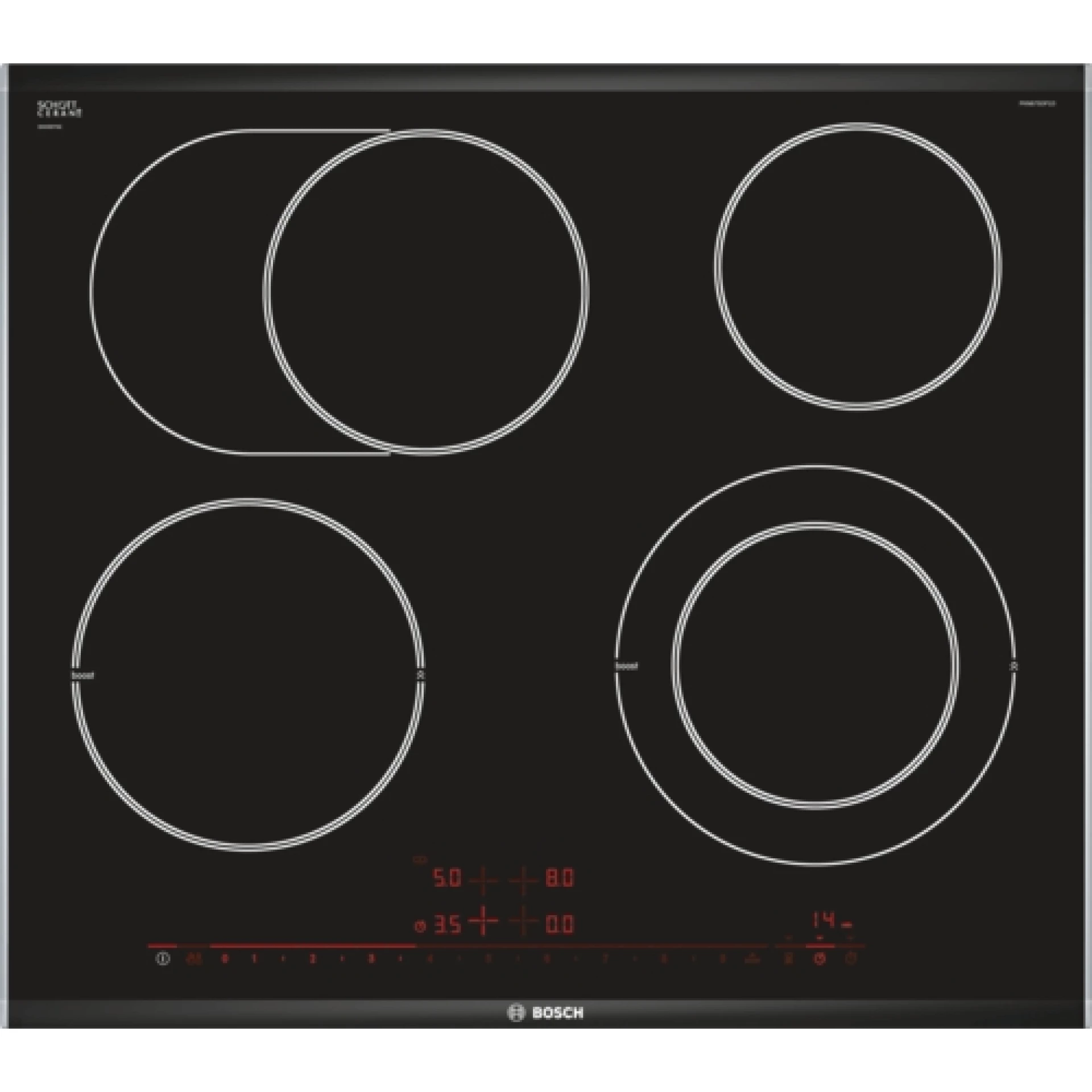 BOSCH Staklokeramička ploča Serie 8|, DE PKN675DP1D