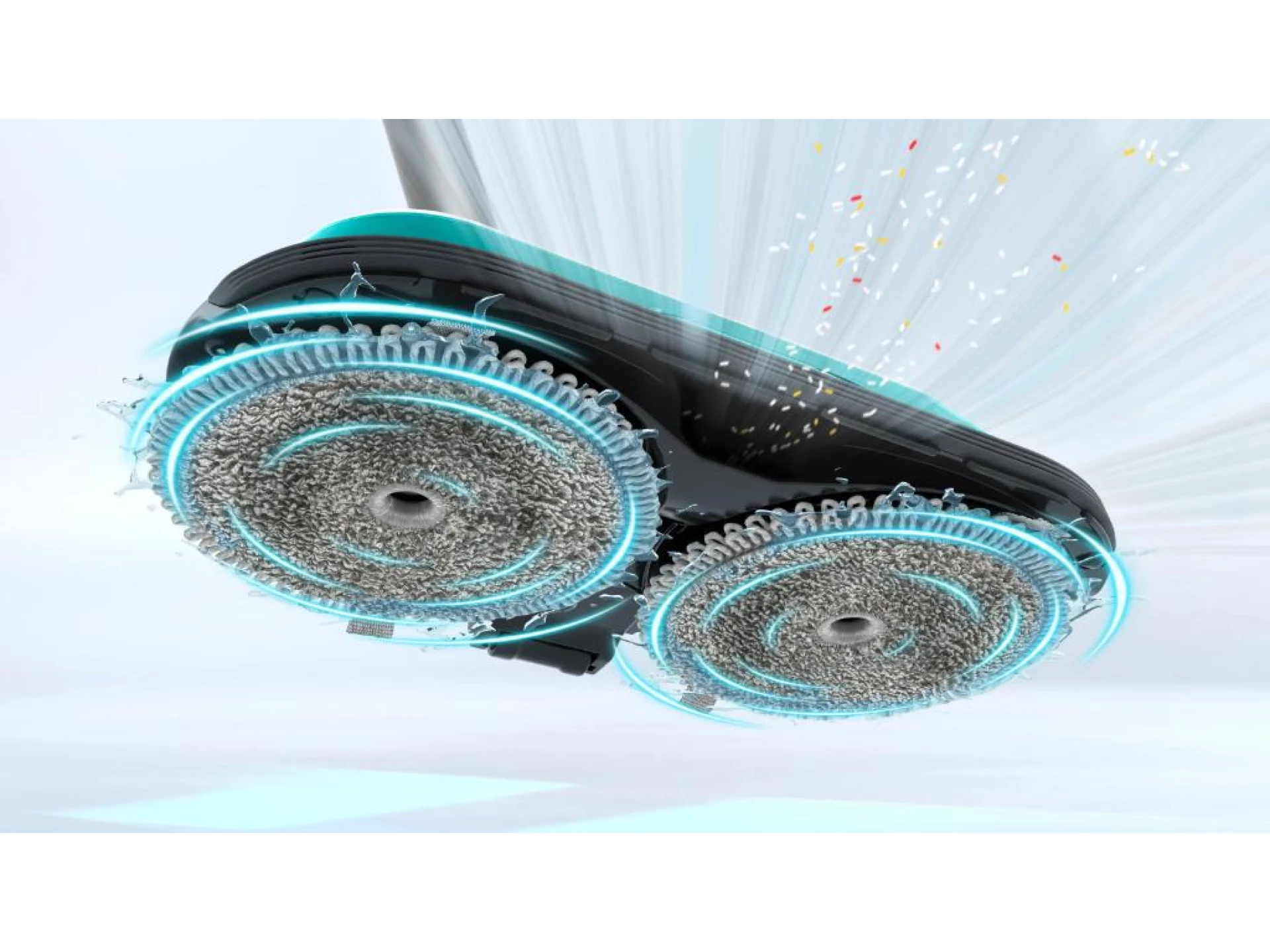 BOSCH Štapni Wet&Dry UnlimitedProHygienic Aqua, Bijeli, 18V,do 40min, 2 in1 BCS71HYG2