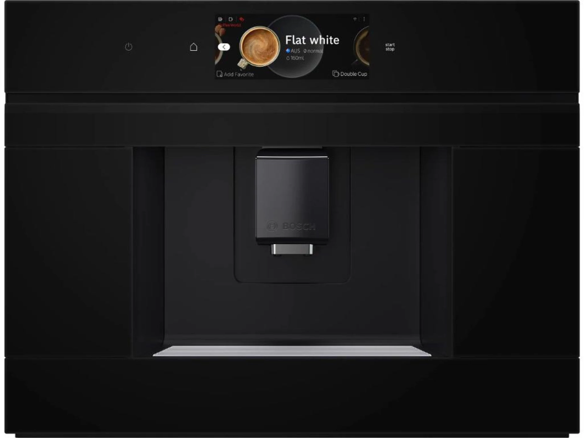 Bosch ugradbeni caffe aparat Serie 8| Crni,30 postavki,Aroma Select, AutoMilk Clean CTL7181B0