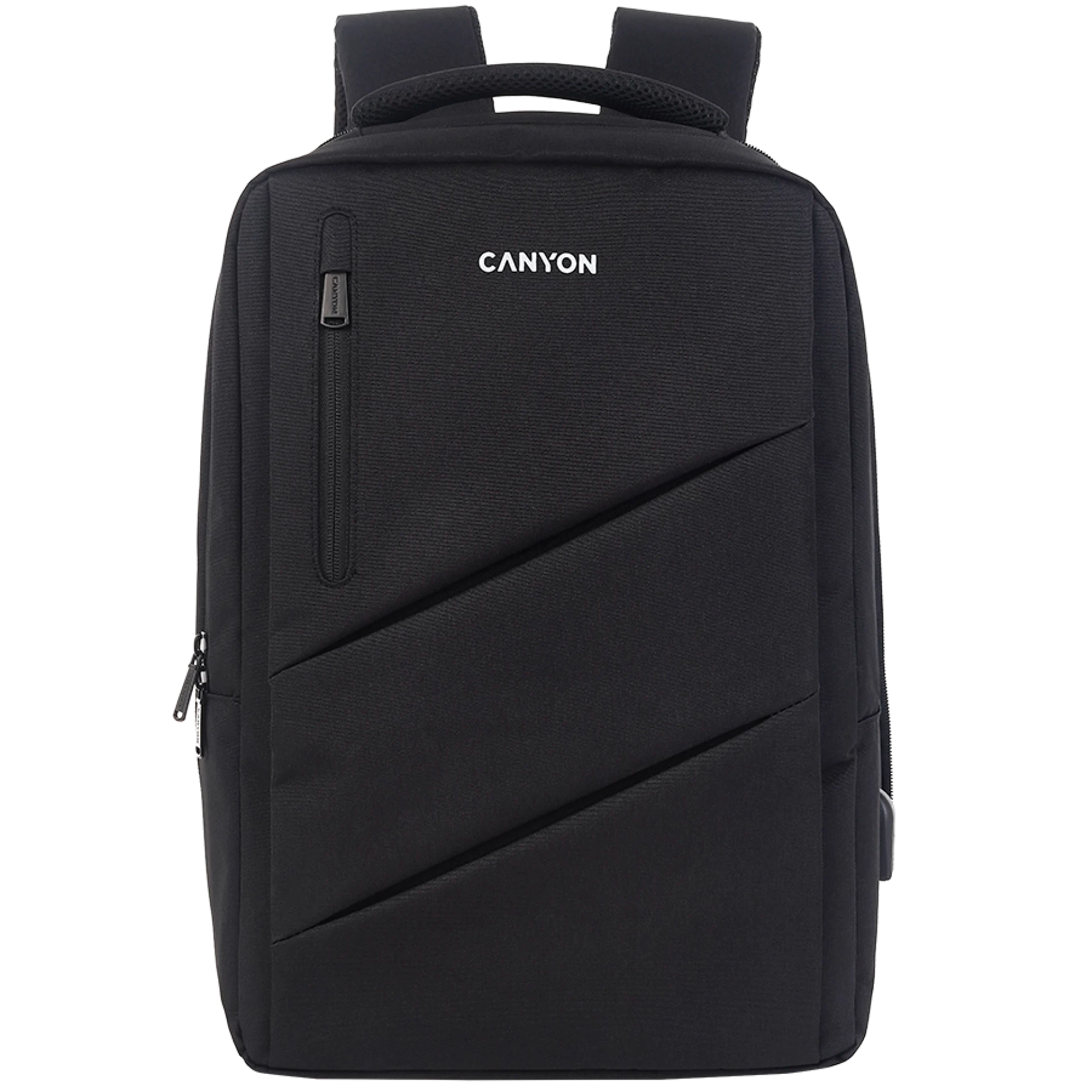 CANYON backpack BPE-5 Urban USB 15.6'' Black