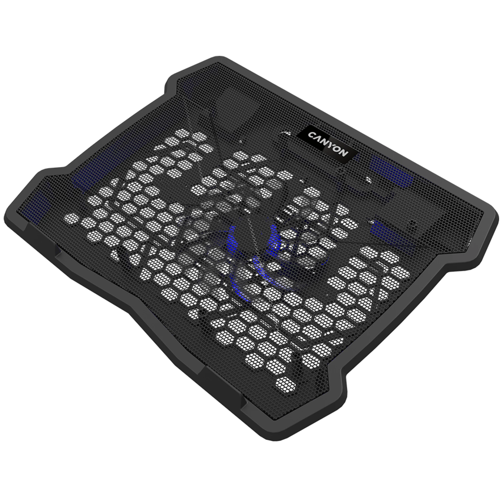CANYON cooler NS02 1Fan 2USB LED Black