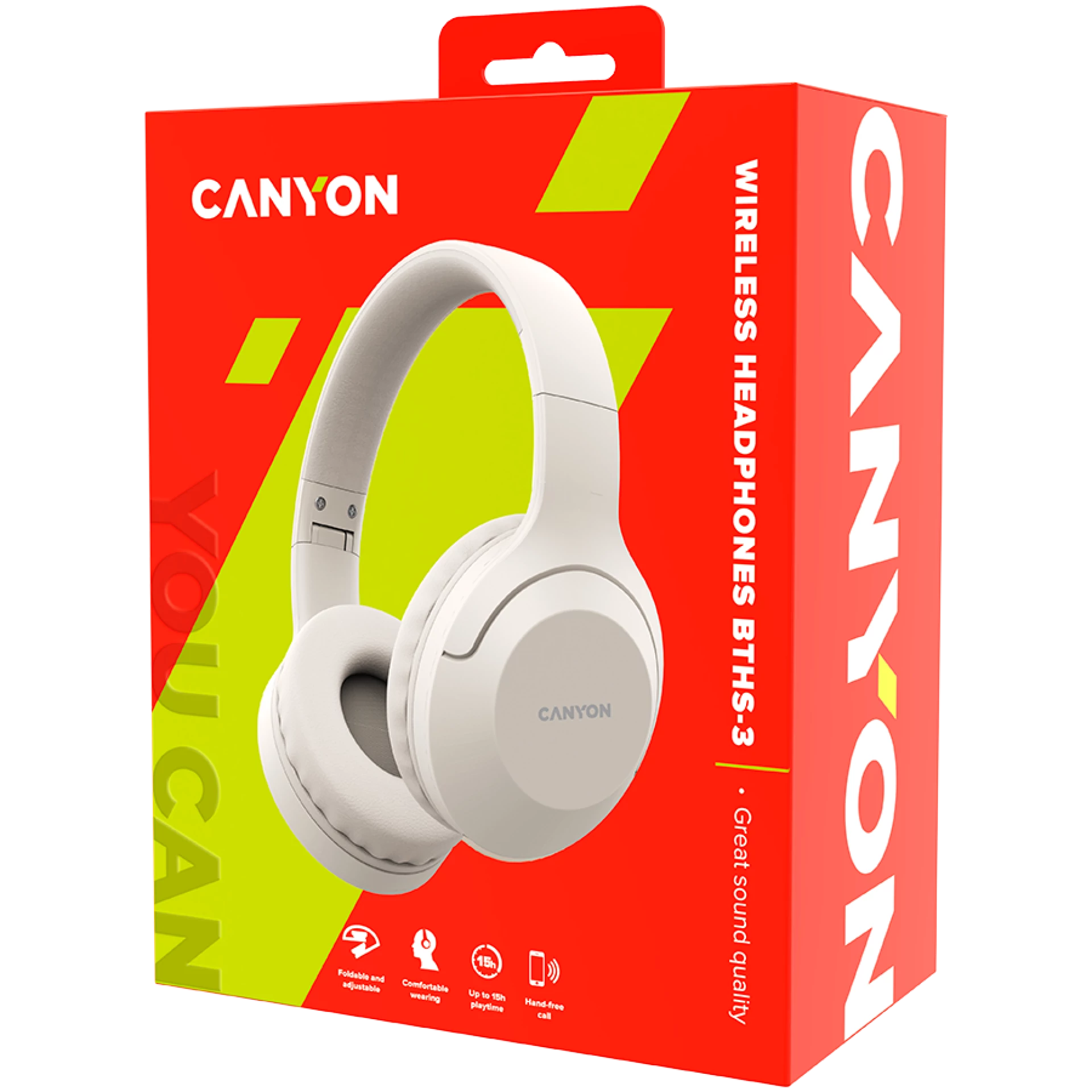 CANYON headset BTHS-3 Beige