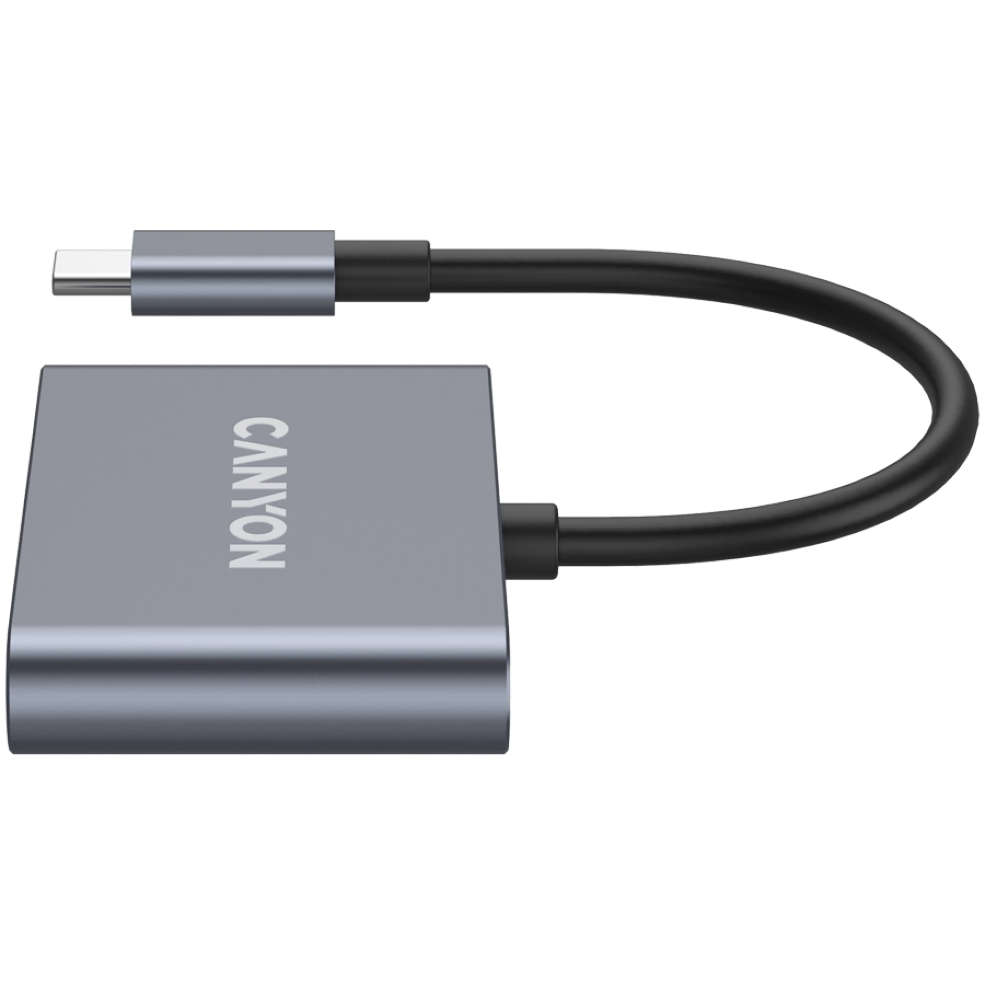 CANYON hub DS-3 3in1 USB-C Dark Grey