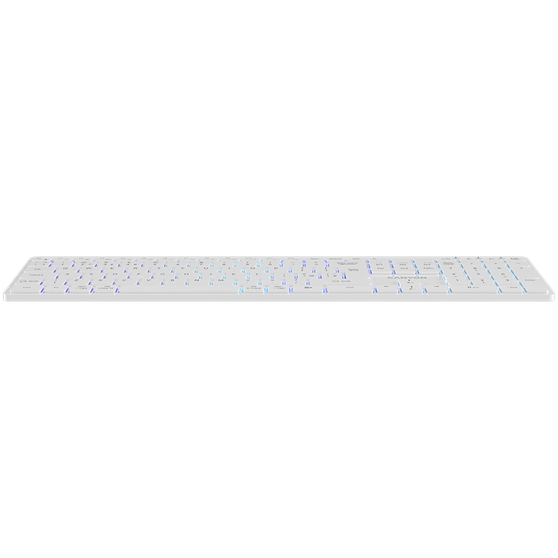 CANYON keyboard HKB-W11 UK/US RGB Dual Mode Wireless White