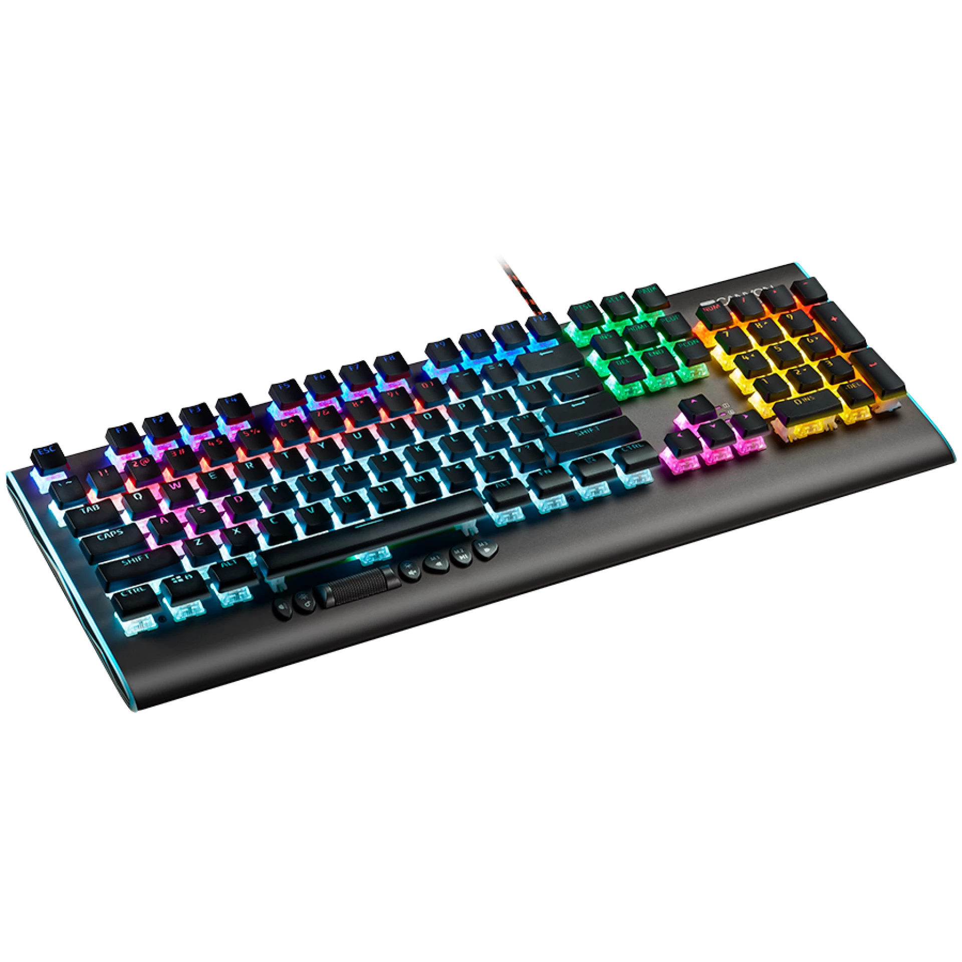 CANYON keyboard Interceptor GK-8 RGB EN Wired Dark Grey