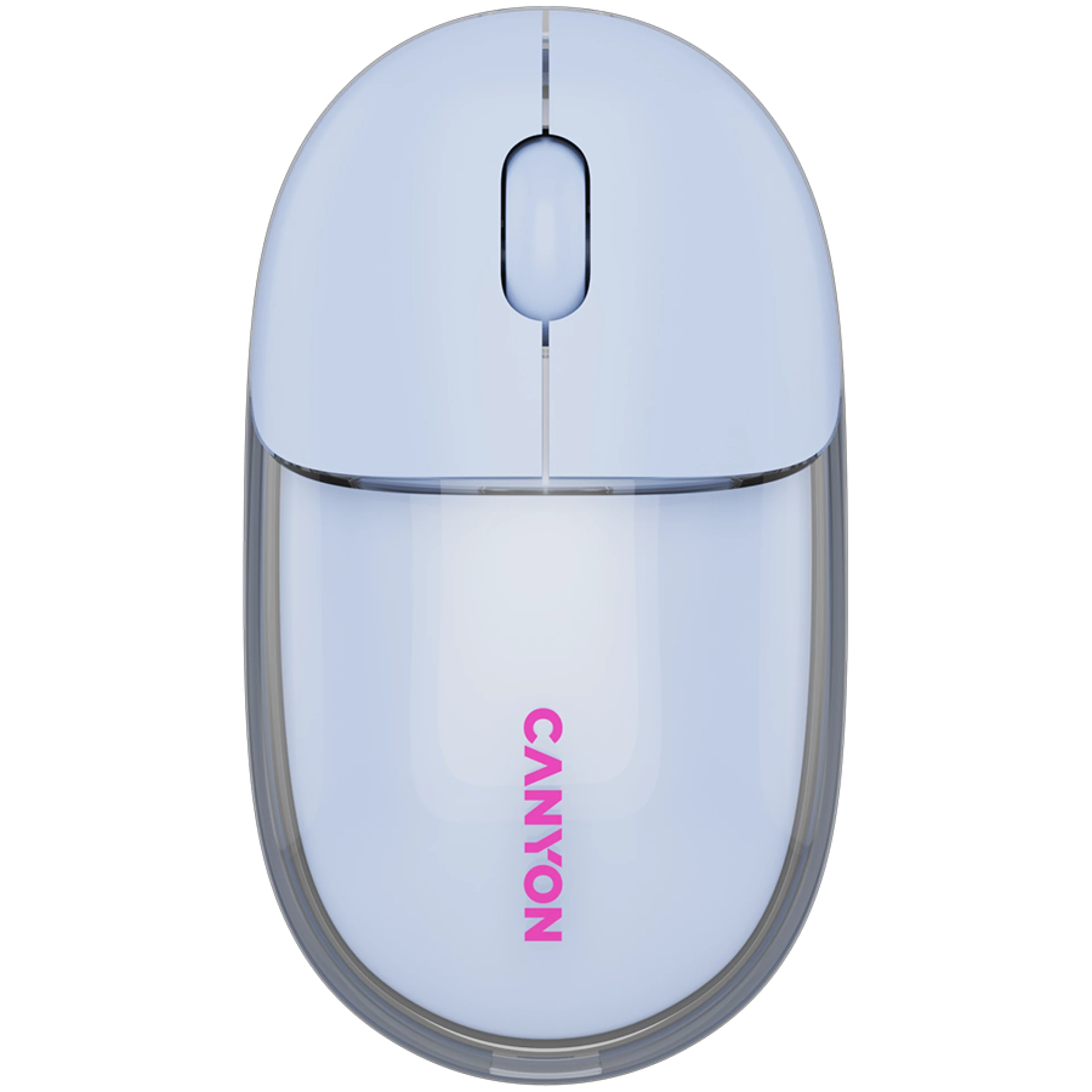 CANYON mouse OnClick 24 BT/ Wireless Transparent/Blue