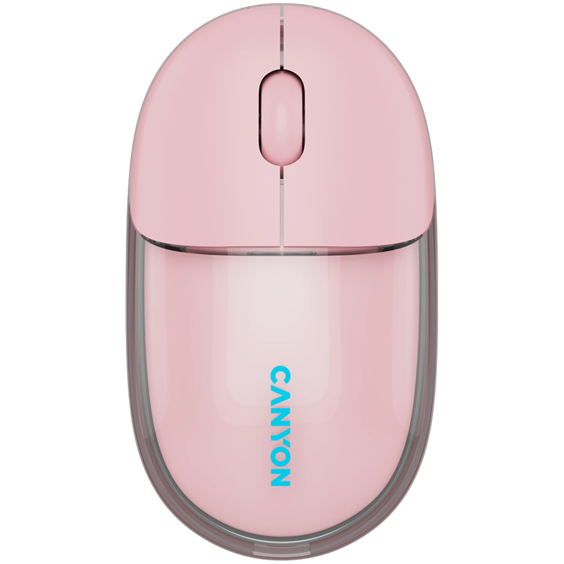 CANYON mouse OnClick 24 BT/ Wireless Transparent/Pink
