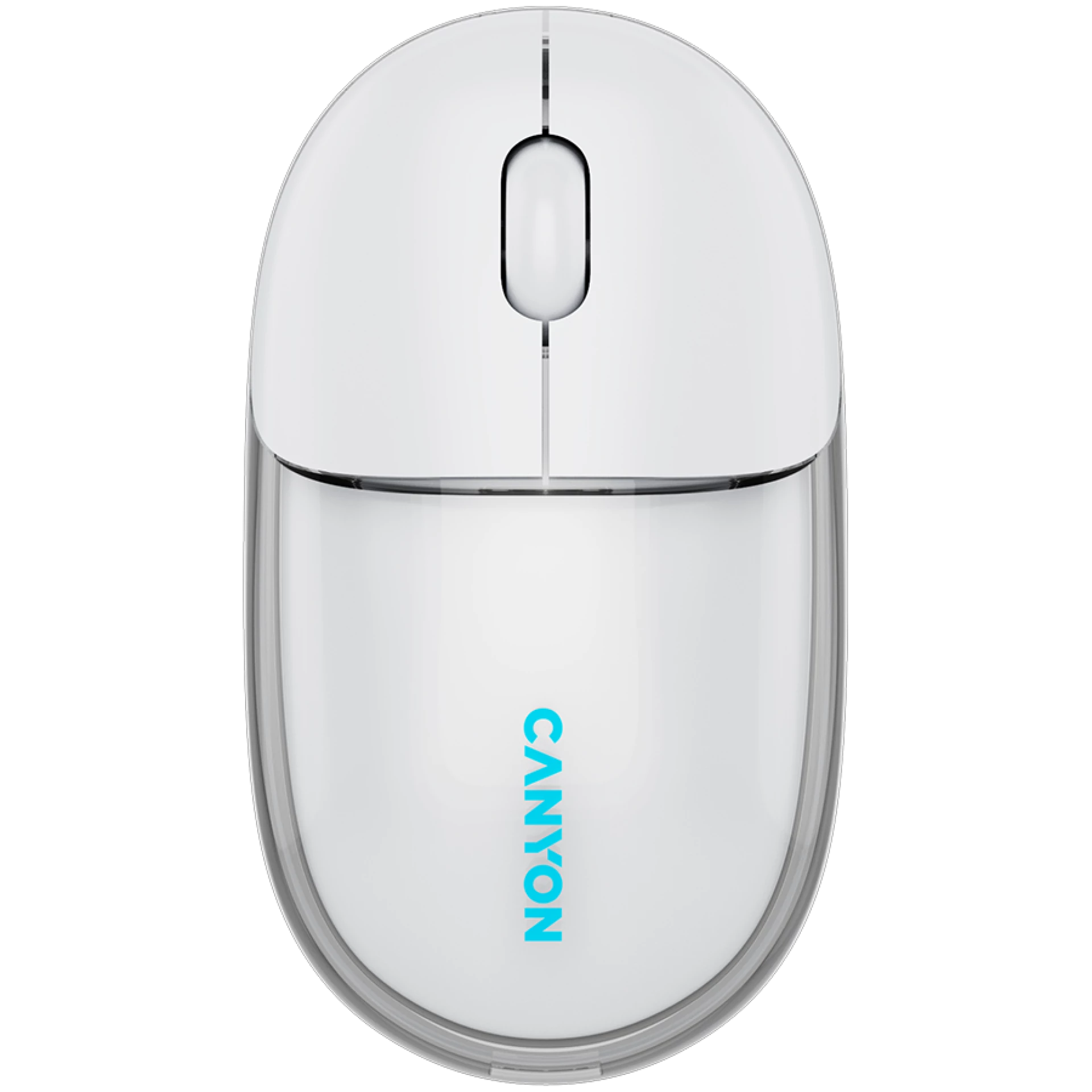 CANYON mouse OnClick 24 BT/ Wireless Transparent/White