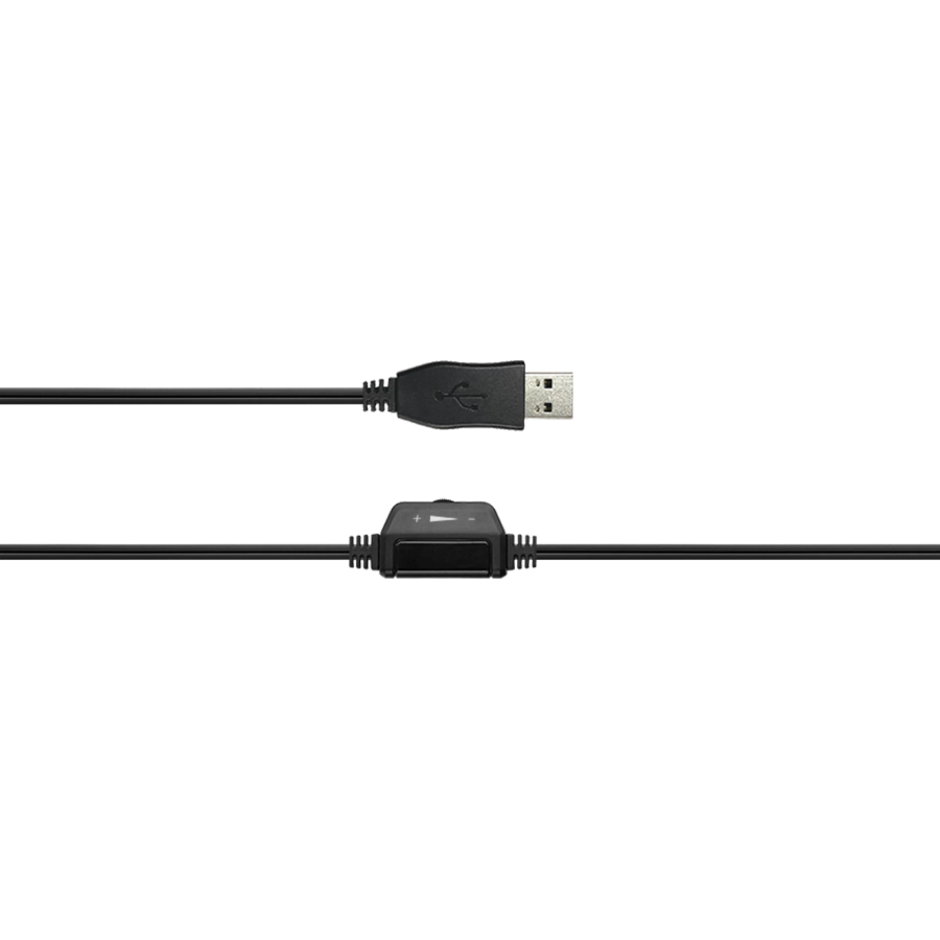 CANYON PC headset СHSC-1 PC Mic Flat 2m Black