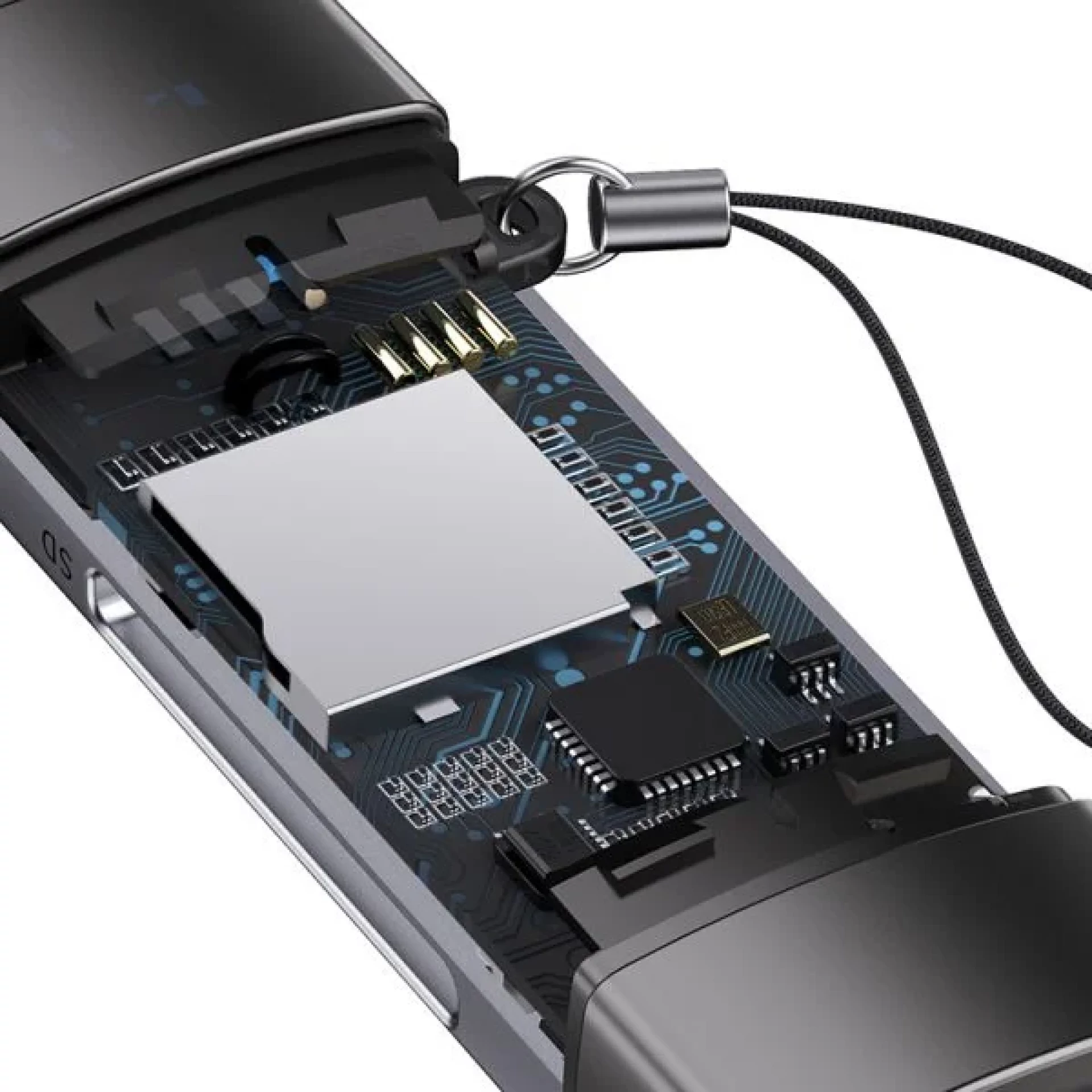 Čitač kartica Baseus Lite Series USB-A/USB-C 3.0 SD/TF Card Reader