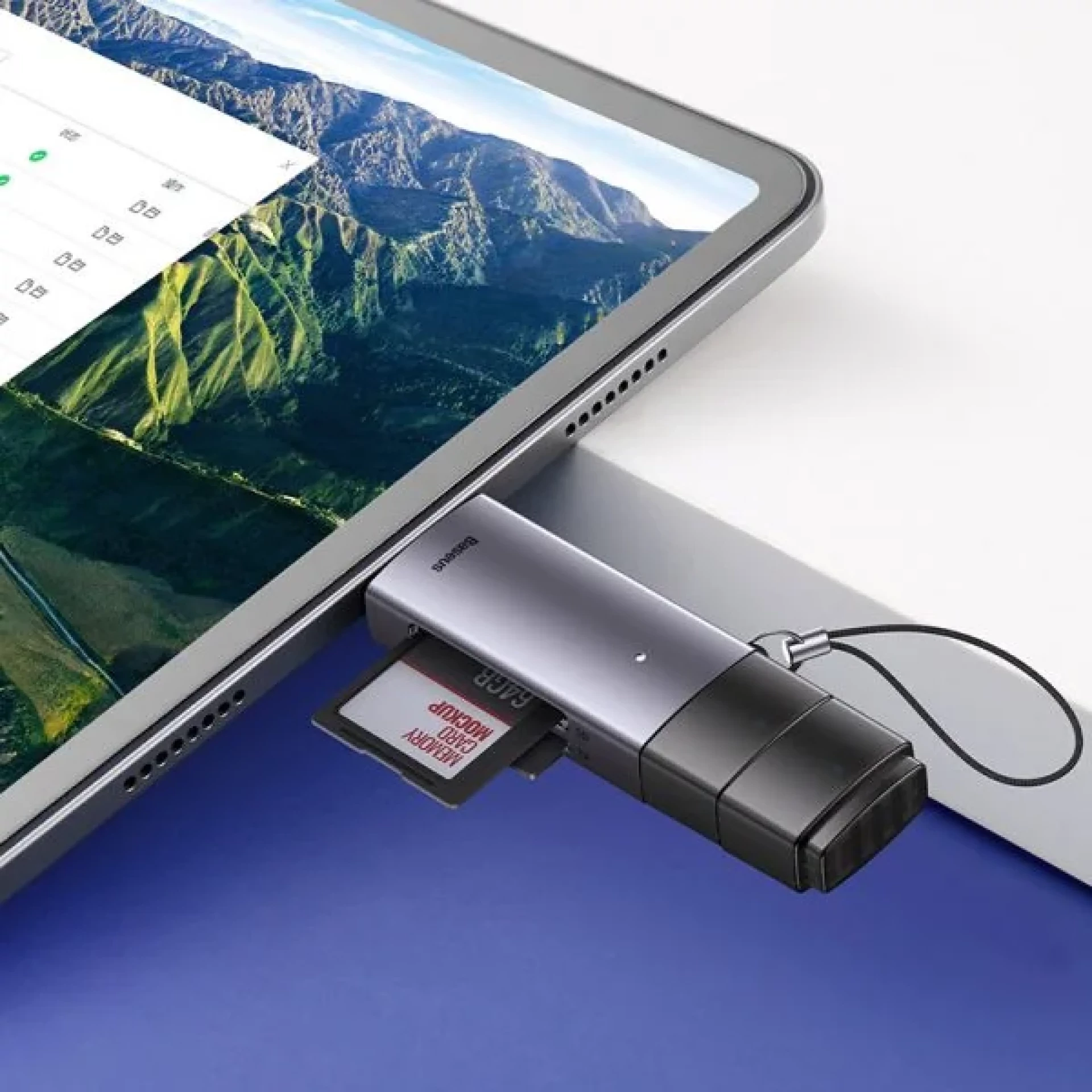Čitač kartica Baseus Lite Series USB-A/USB-C 3.0 SD/TF Card Reader