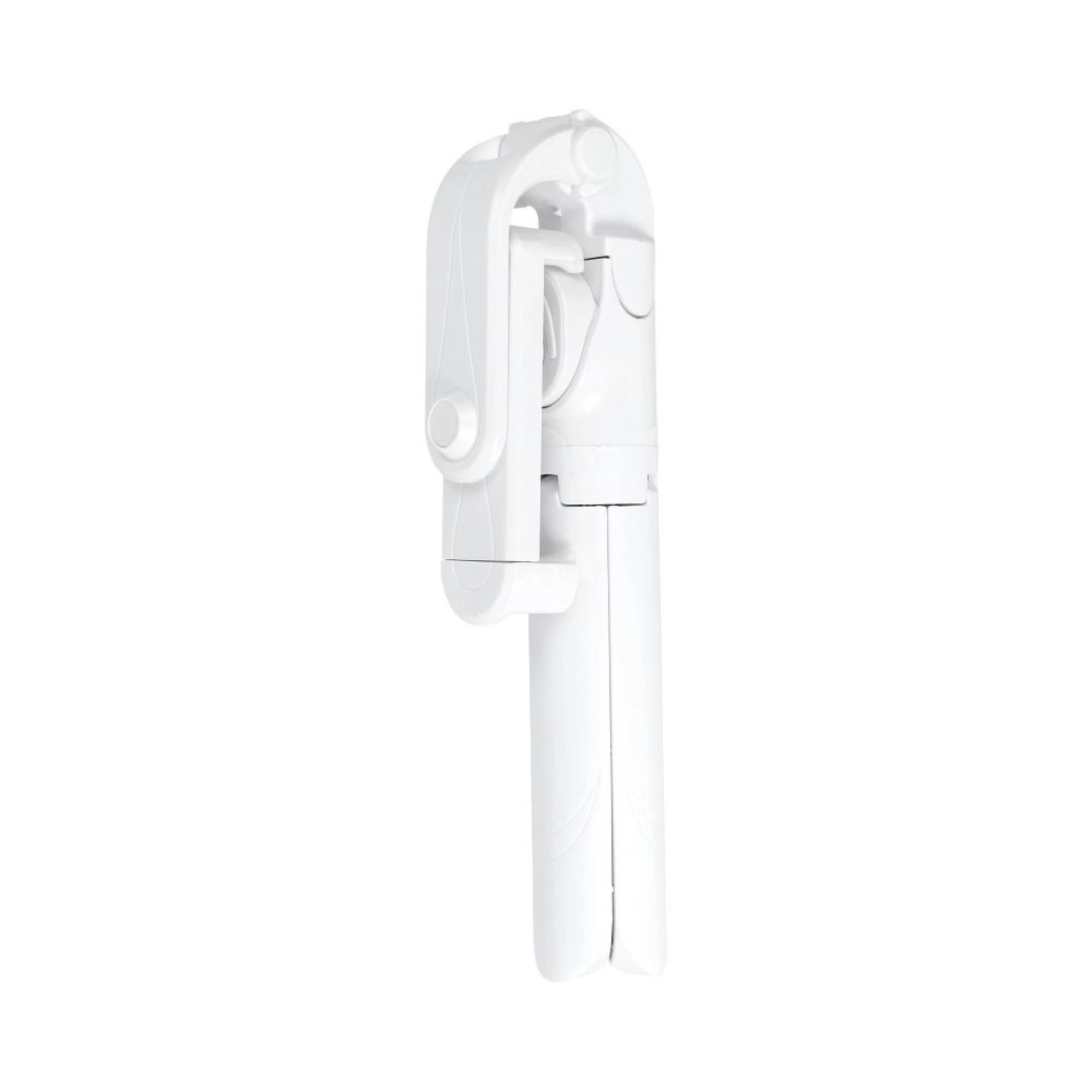 Combo selfie stick with tripod and remote control bluetooth white SSTR-12
