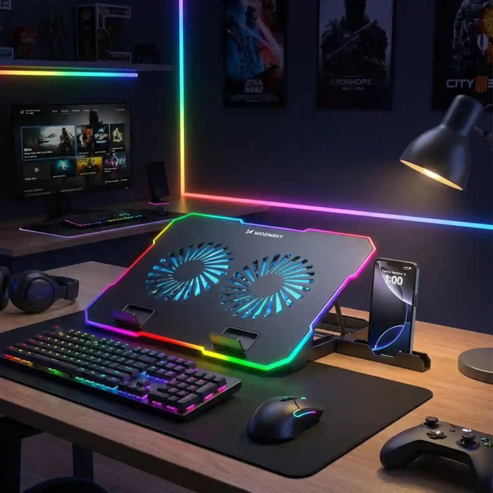 Cooler Wozinsky WDCX-A26 NitroCool RGB Gaming