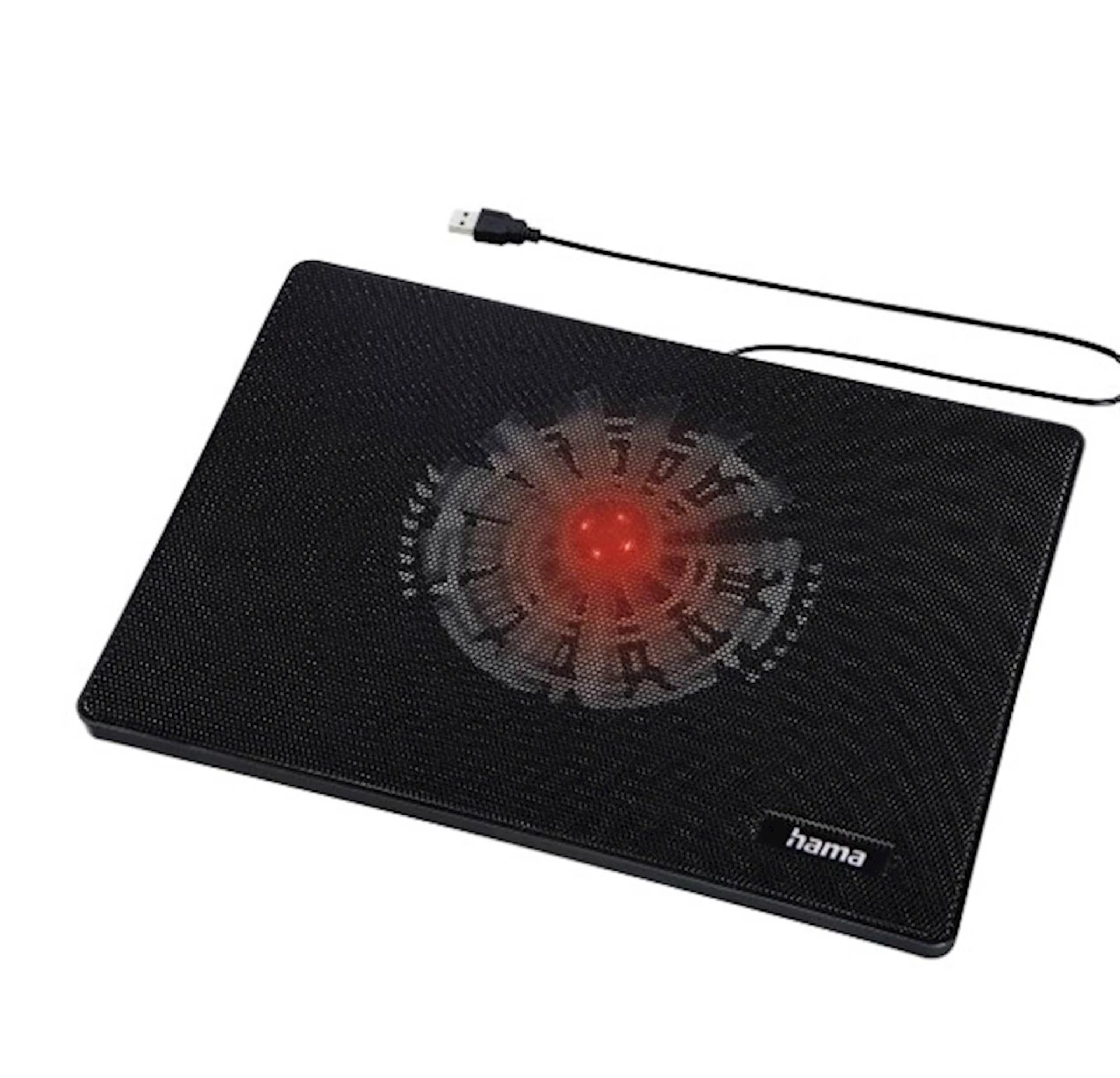 Cooler za laptop HAMA "Slim", crni
