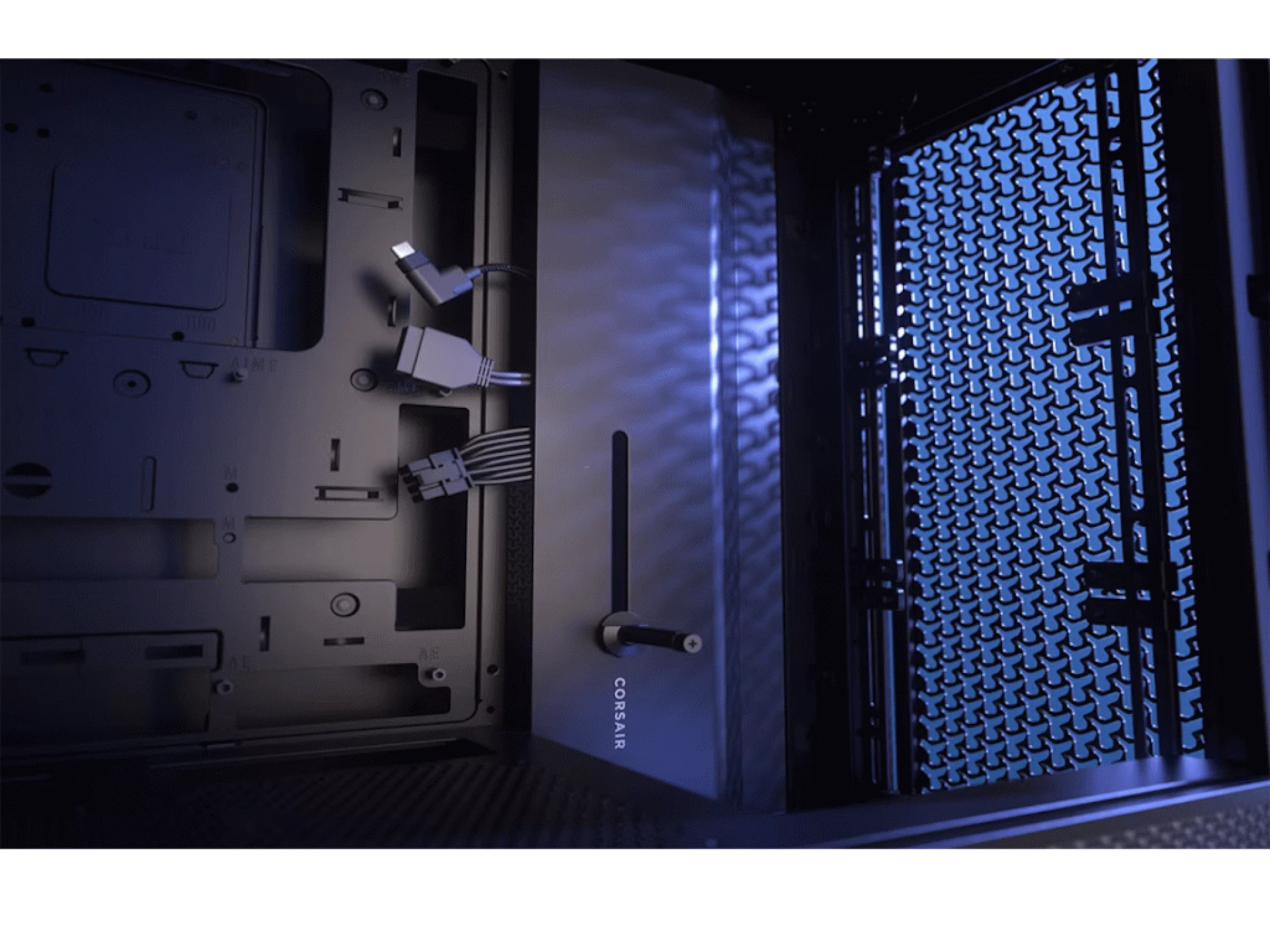 CORSAIR FRAME 4000D Case360mm radiator, 170mm cooler430mm GPU, ATX, Black