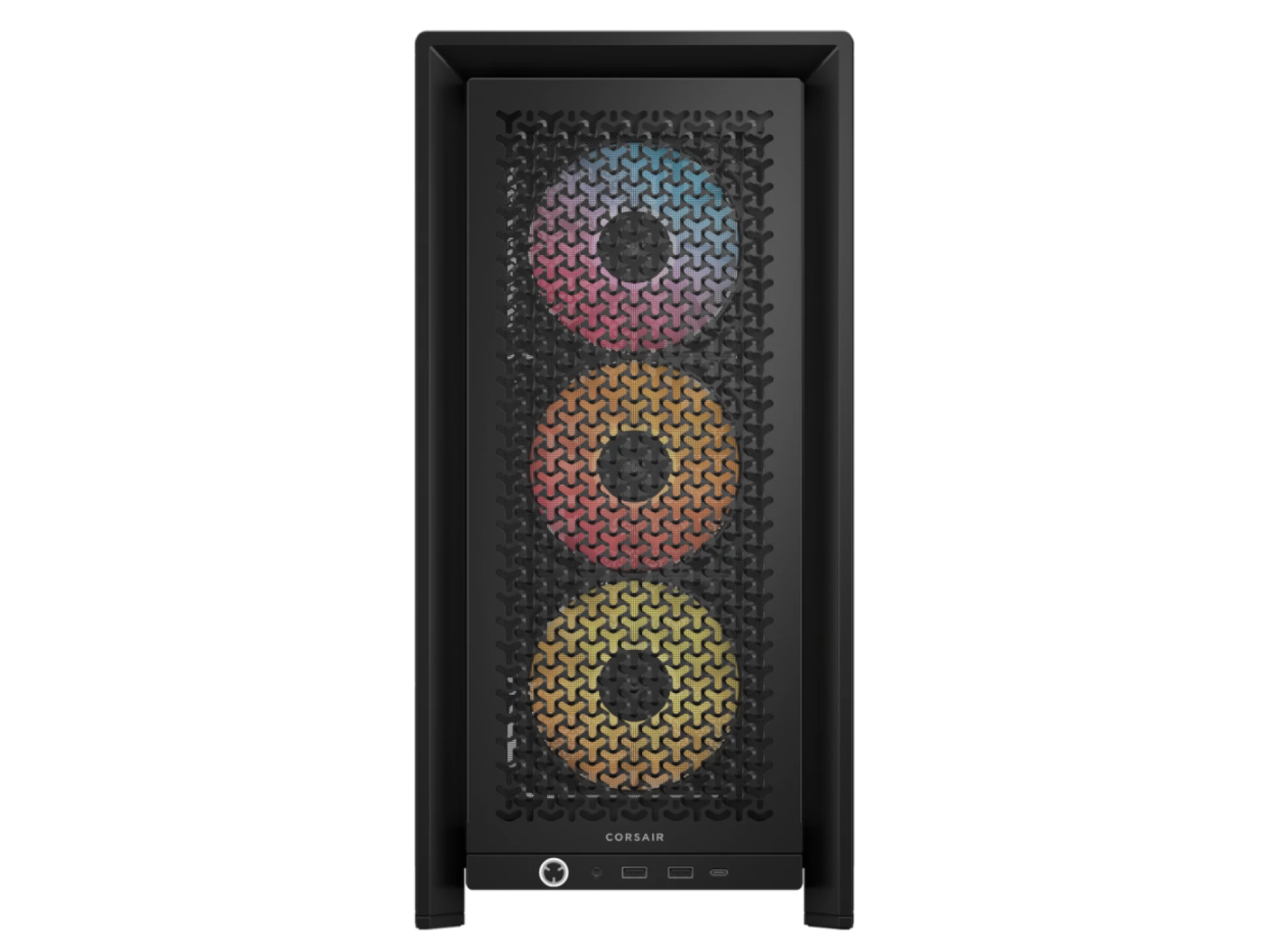 CORSAIR FRAME 4000D RS ARGB3xRS120 ARGB fans, 360mm rad170mm cooler, 430mm GPU, ATX, Black