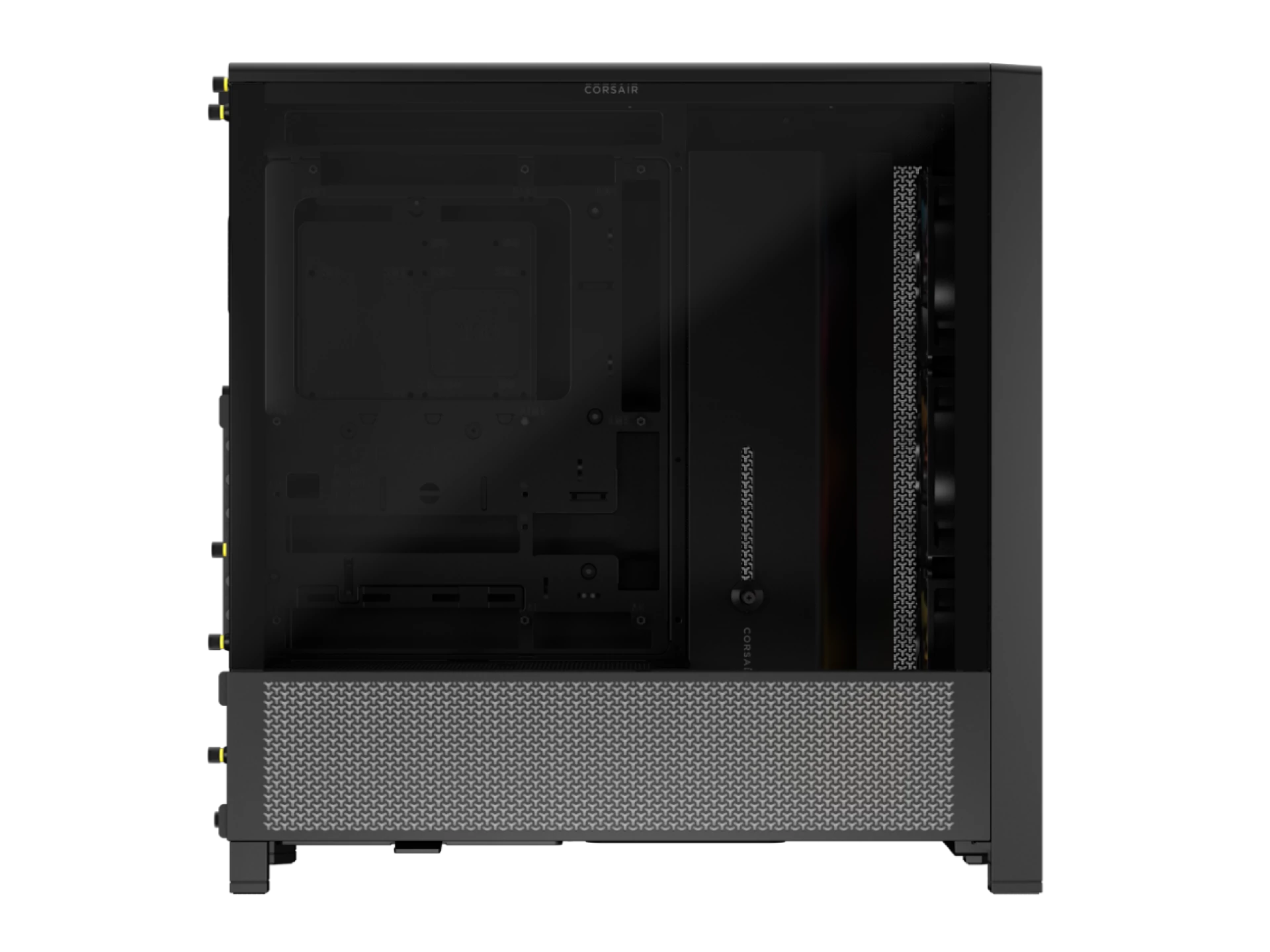 CORSAIR FRAME 4000D RS ARGB3xRS120 ARGB fans, 360mm rad170mm cooler, 430mm GPU, ATX, Black