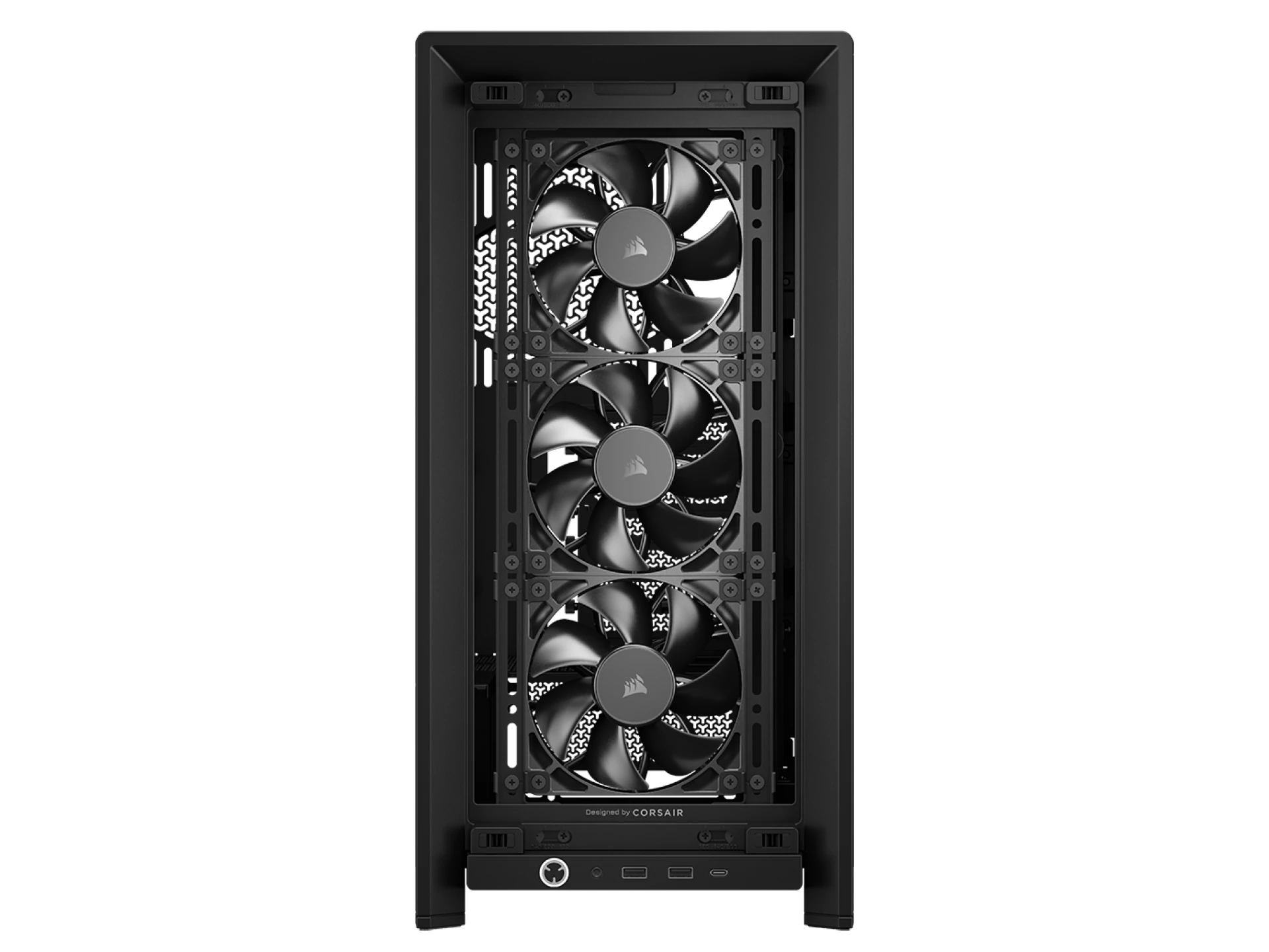 CORSAIR FRAME 4000D RS Case3xRS120 fans, 360mm radiator170mm cooler, 430mm GPU, ATX, Black