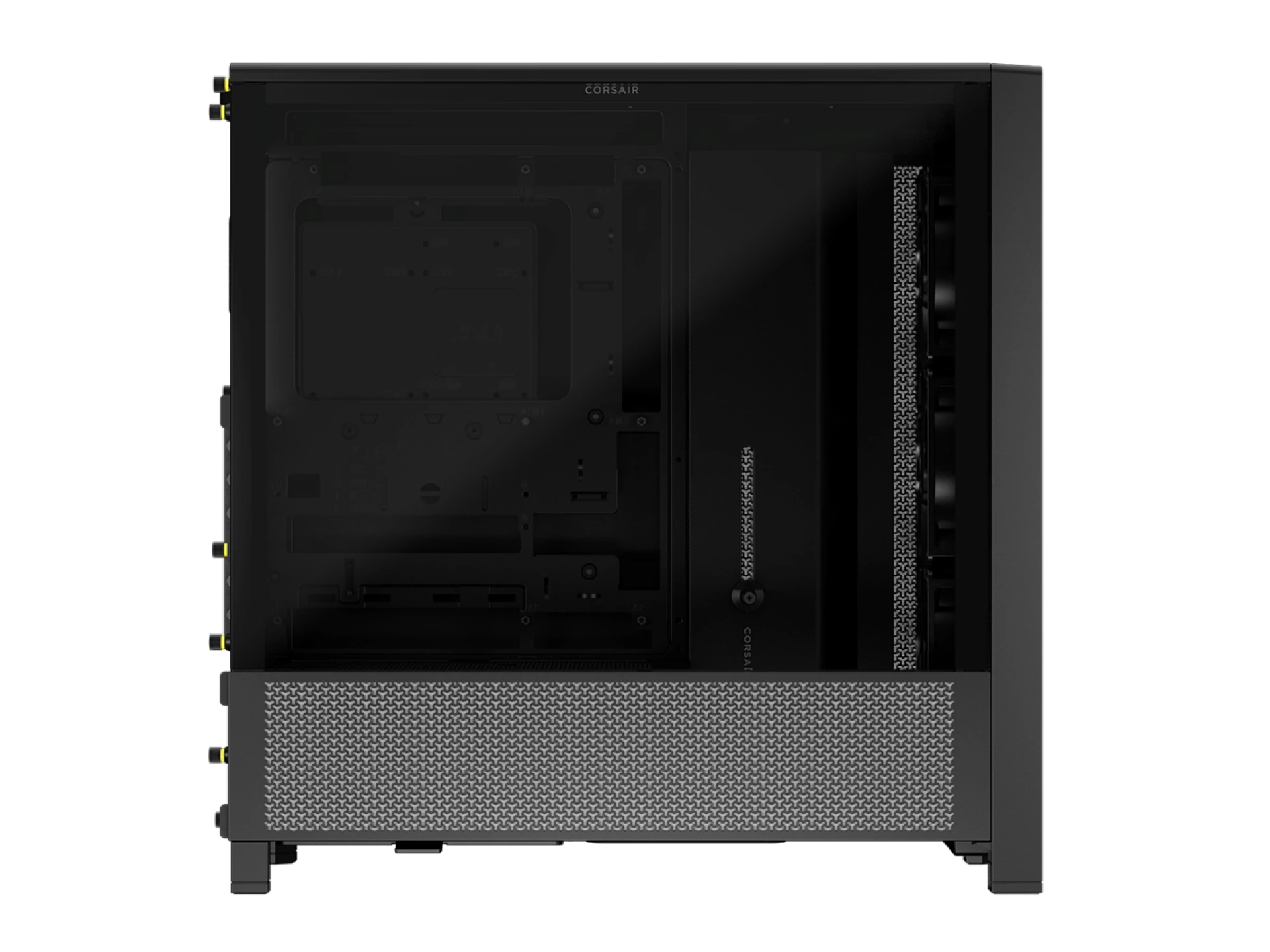 CORSAIR FRAME 4000D RS Case3xRS120 fans, 360mm radiator170mm cooler, 430mm GPU, ATX, Black