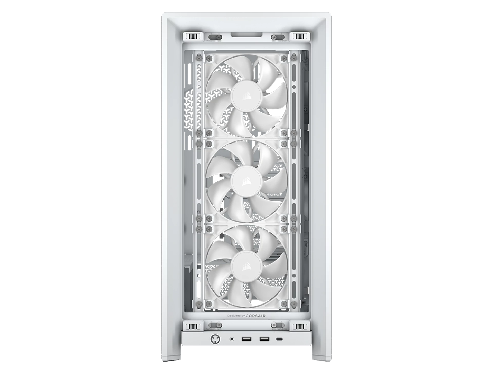 CORSAIR FRAME 4000D RS Case3xRS120 fans, 360mm radiator170mm cooler, 430mm GPU, ATX, White