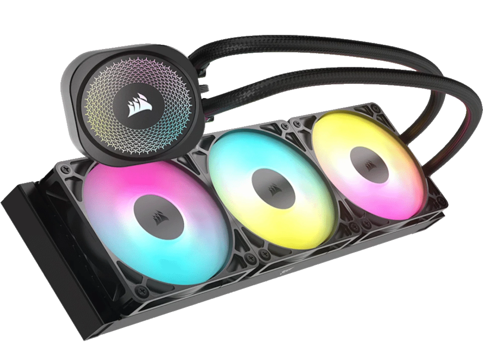 CORSAIR NAUTILUS 360 RS AIOLiquid CPU Cooler, Black,RS120LGA1851, LGA1700, AM5, AM4