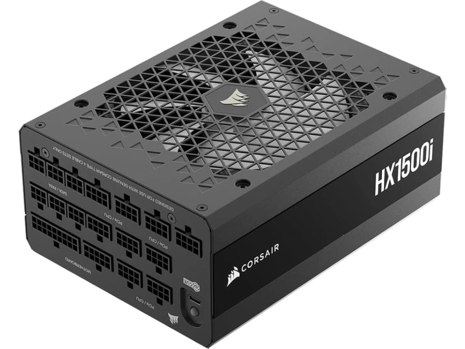 Corsair PSU HX1500i PlatinumFully Modular, 12V-2x6, 8xSATA5xPCIe, ATX 3.1, PCIe 5.1, 50-series