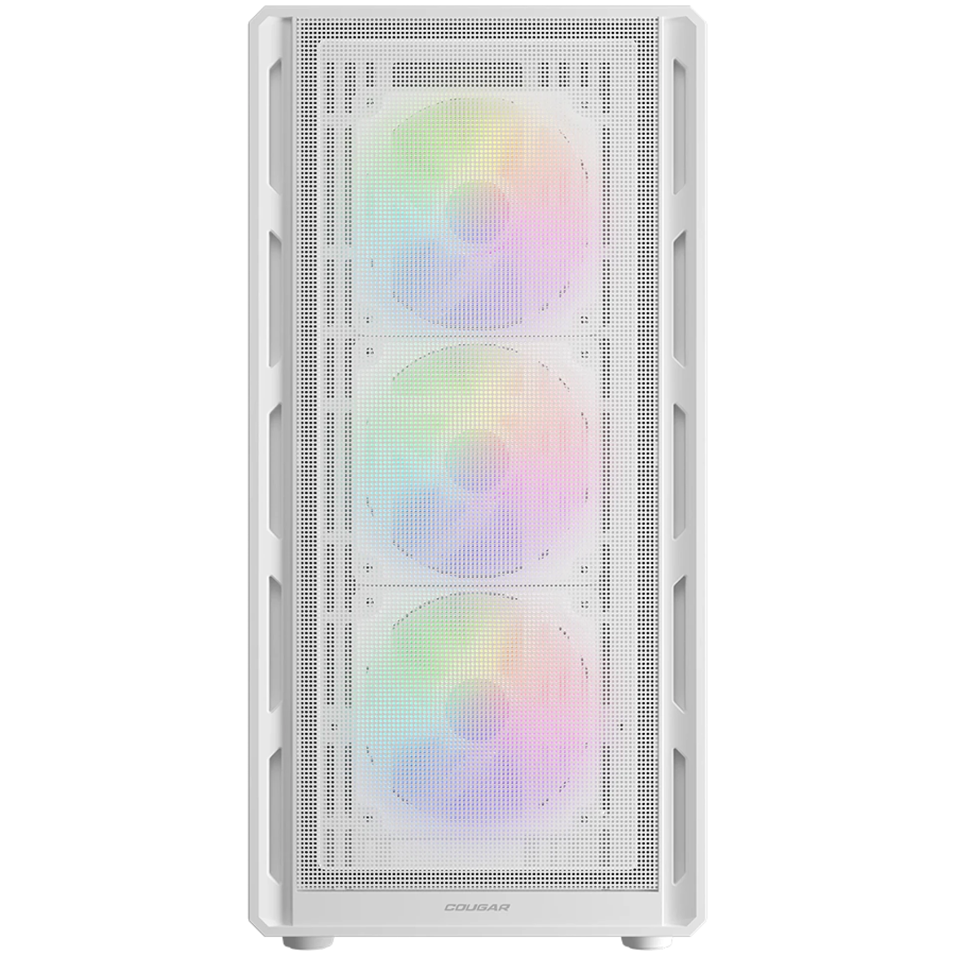 COUGAR AIRFACE PURE RGB PC Case, Mid Tower, White