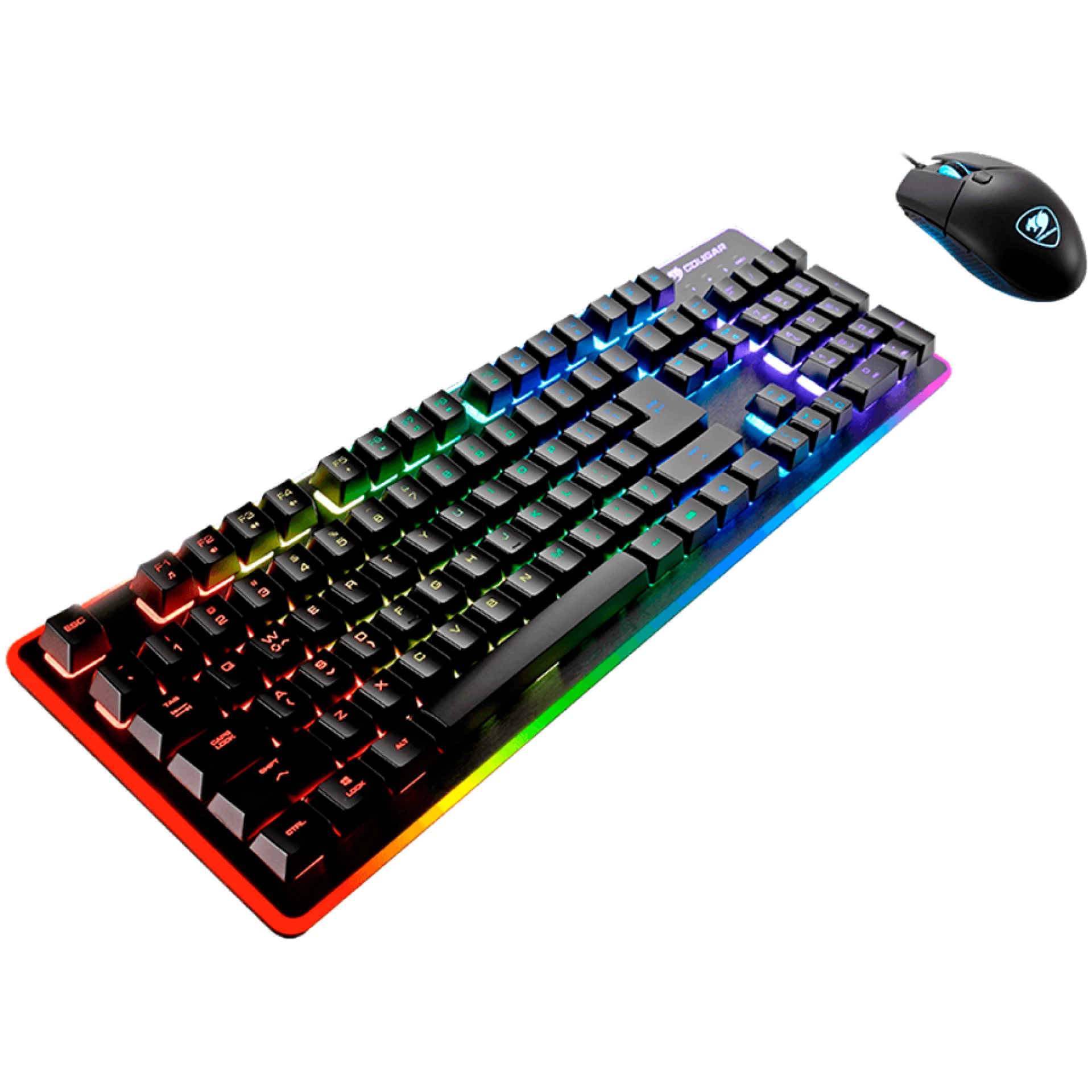 Cougar | Deathfire EX | 37DF2XNMB.0002 | Keyboard + Mouse Bundle| Keyboard: Hybrid / 8 color Backlight | Mouse: ADNS-5050 / 2000 dpi