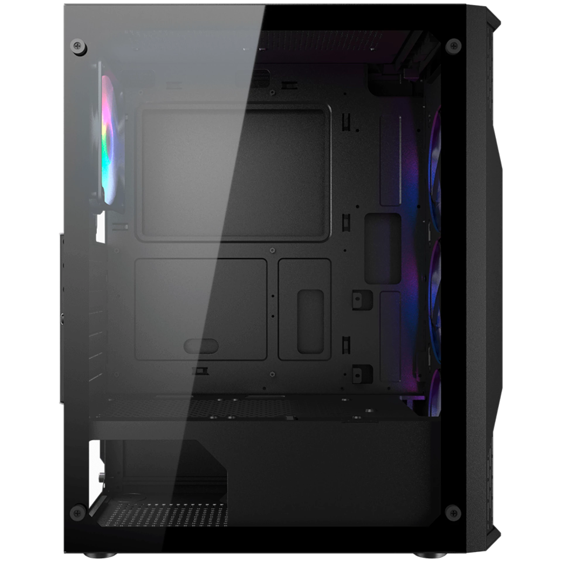 COUGAR MX110 RGB PC Case, Mid tower, Black