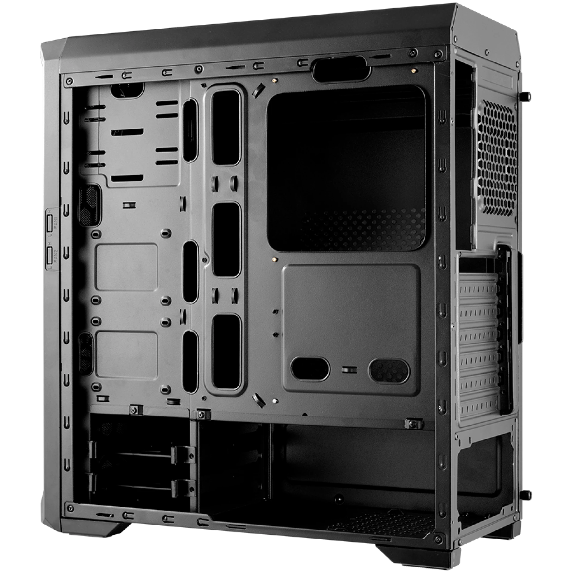 COUGAR | MX330-G | PC Case | Mid Tower / Mesh Front Panel / 1 x 120mm Fan / TG Left Panel