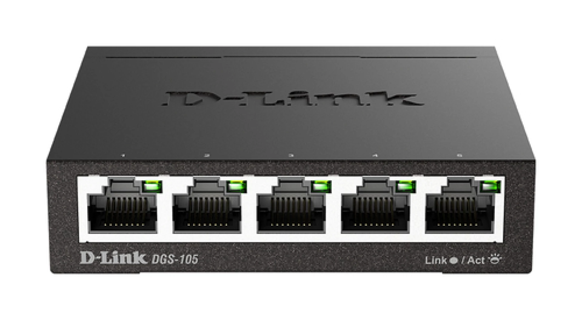 D-Link switch neupravljivi, DGS-105/E (metalno kućište)