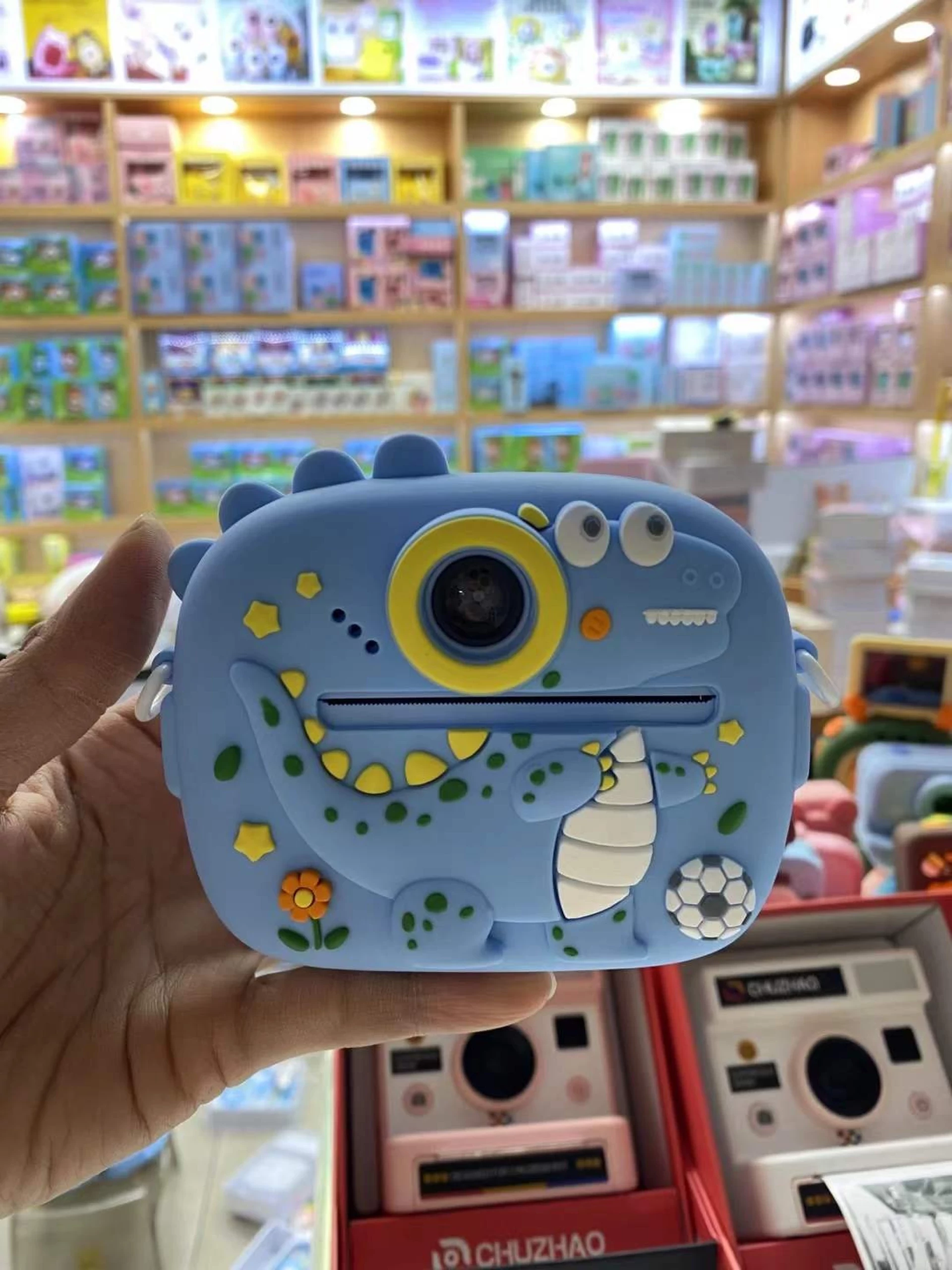 Dječija kamera instant termal print Z14 (dual lens) plava