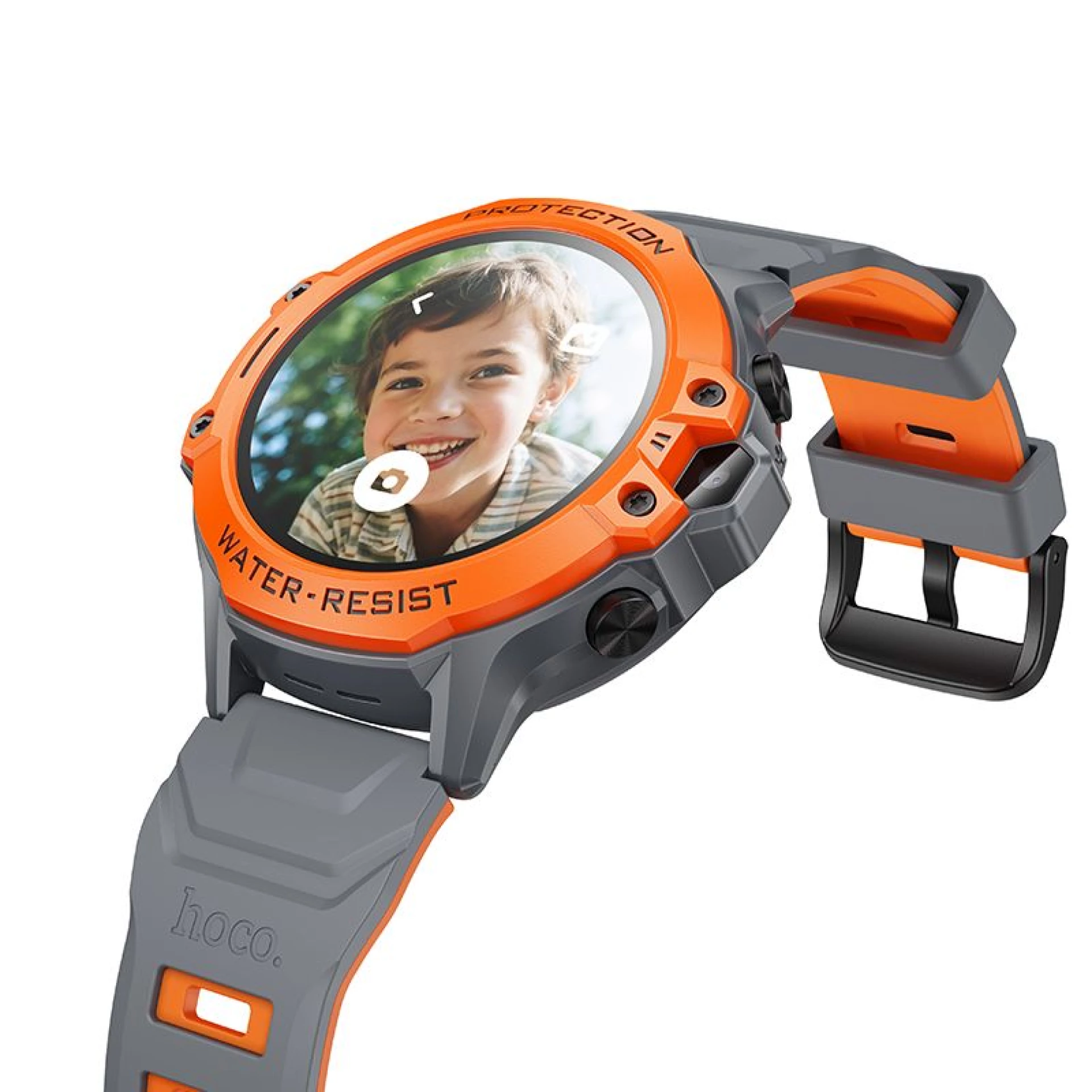 Dječiji pametni sat HOCO Y107 4G GPS orange