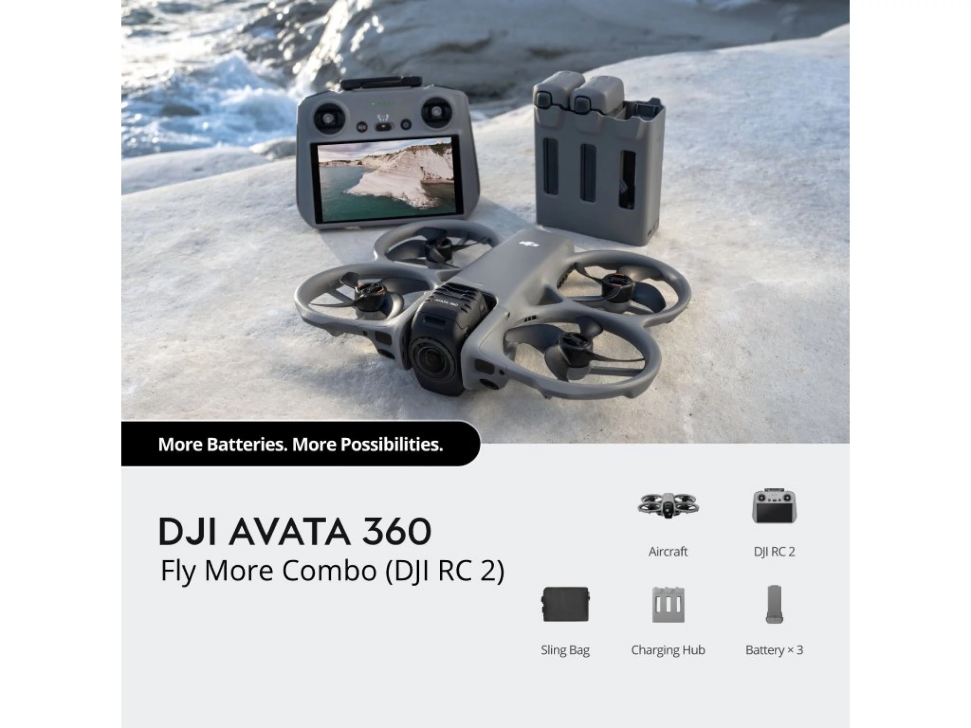 DJI Avata 360 Fly More Combo (DJI RC 2)