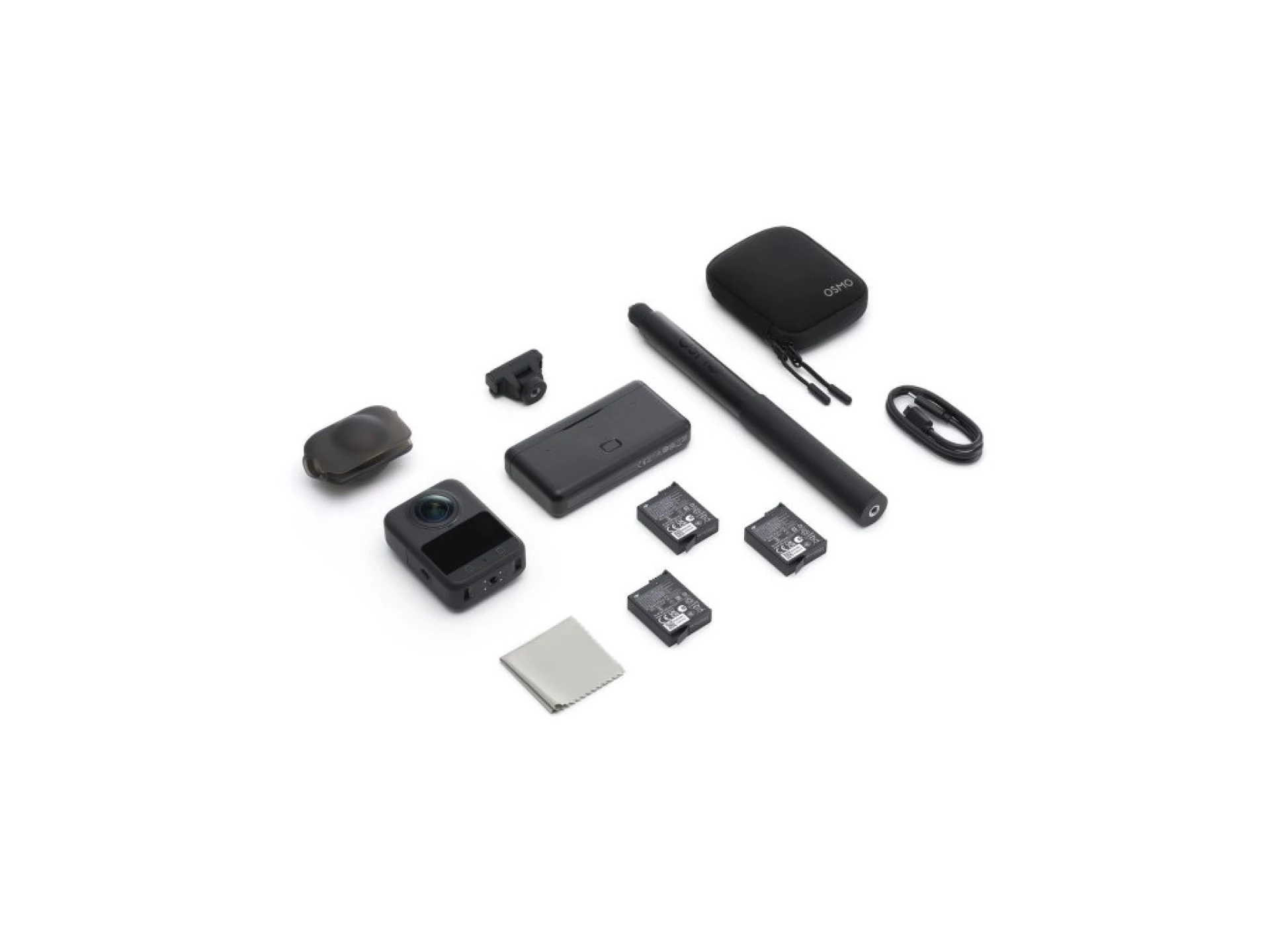 DJI Osmo 360 Adventure Combokamera,1/1.3" CMOS s f/2.8, USB-C PD punjenje,1770 mAh