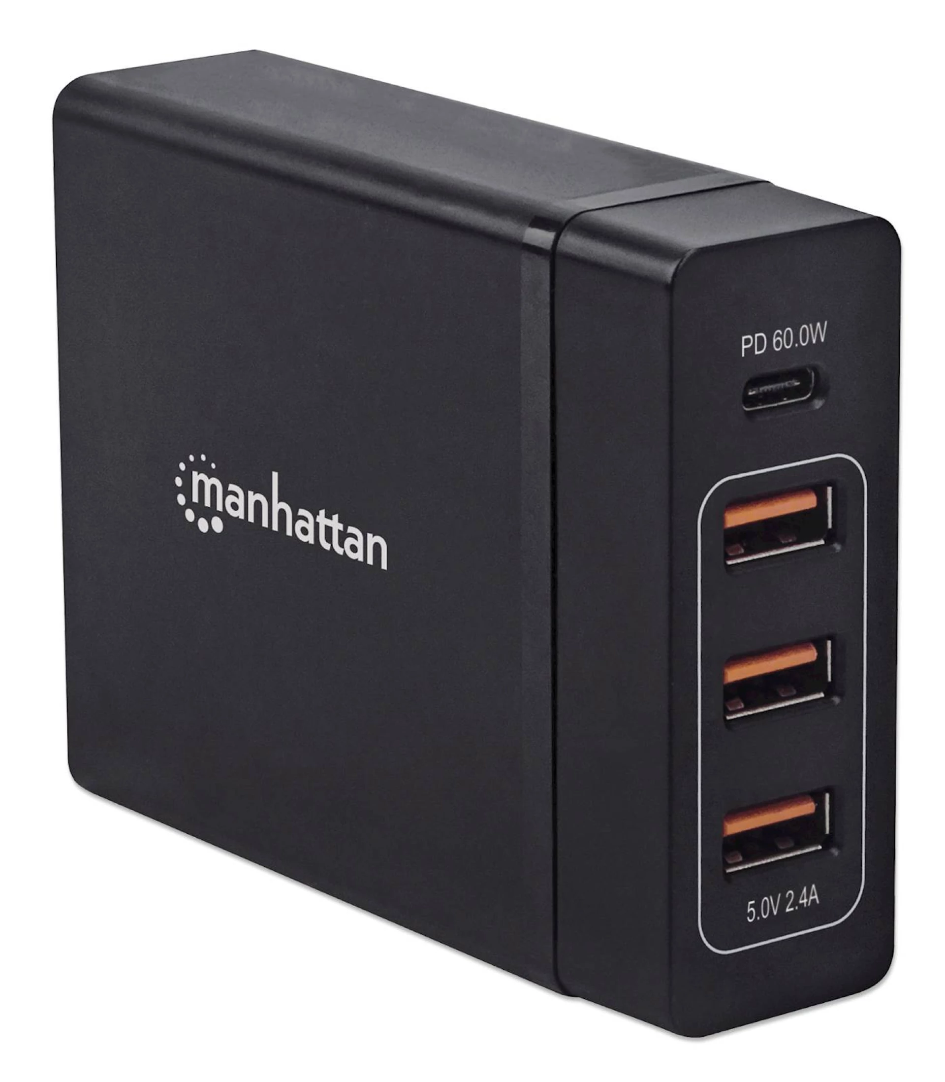 DOCKING MANHATTAN 4/1 3 USB A  1 USB C PORT 72W