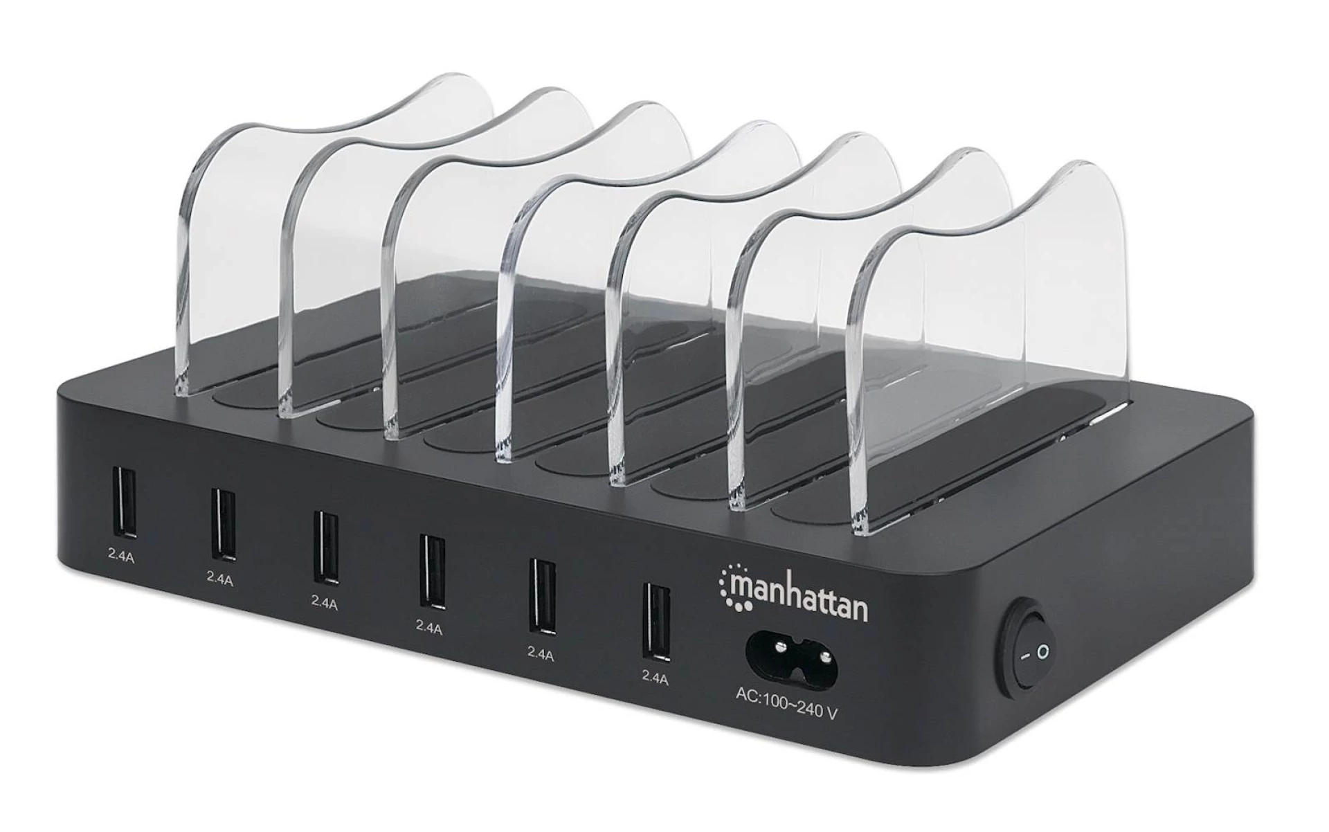 DOCKING MANHATTAN 6U1 USB A  5 V / 2.4 A