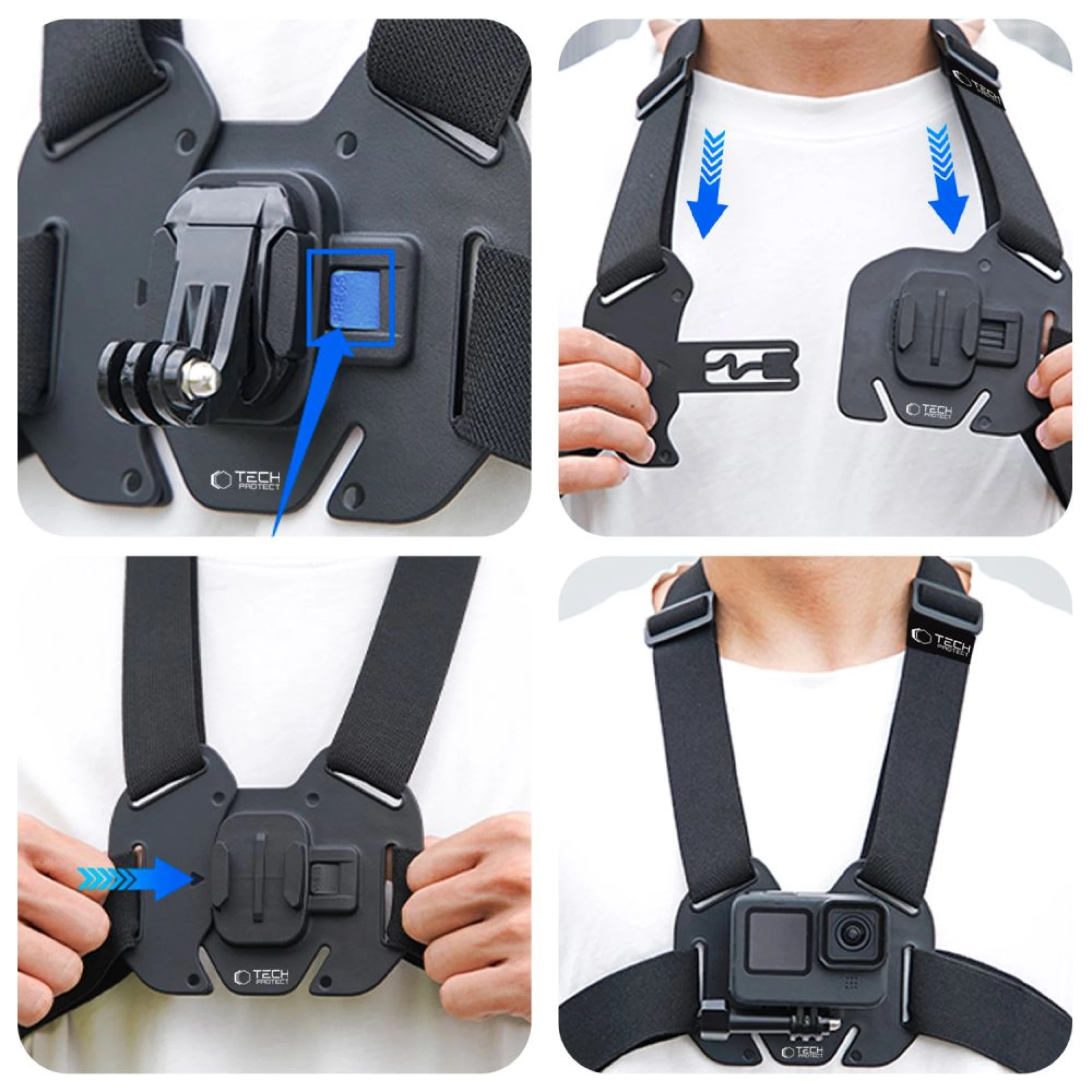 Dodatak Tech-Protect GA100 Chest Mount for GoPro / DJI