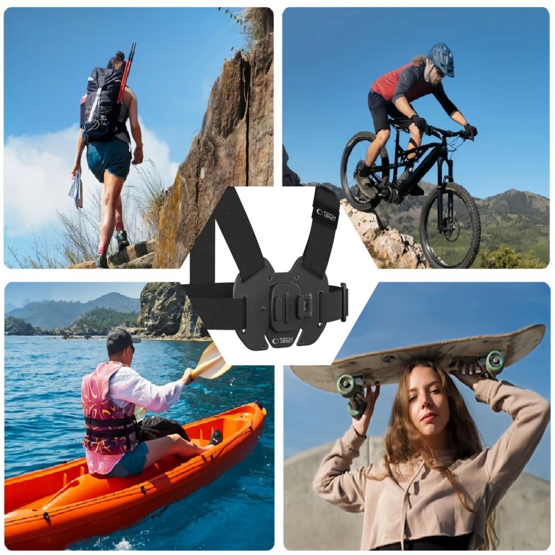 Dodatak Tech-Protect GA100 Chest Mount for GoPro / DJI