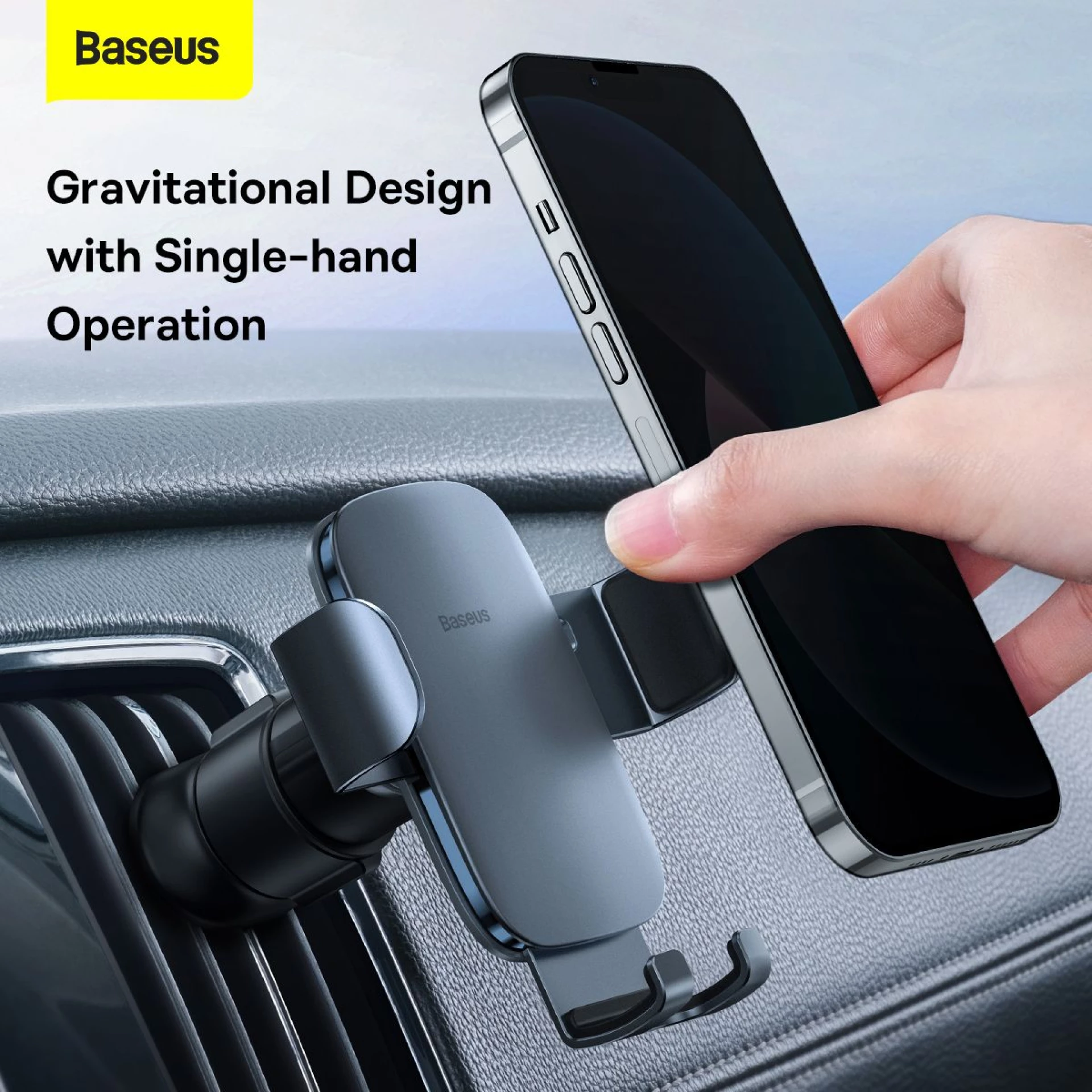 Držač Baseus Car Mount Metal Age II Gravity