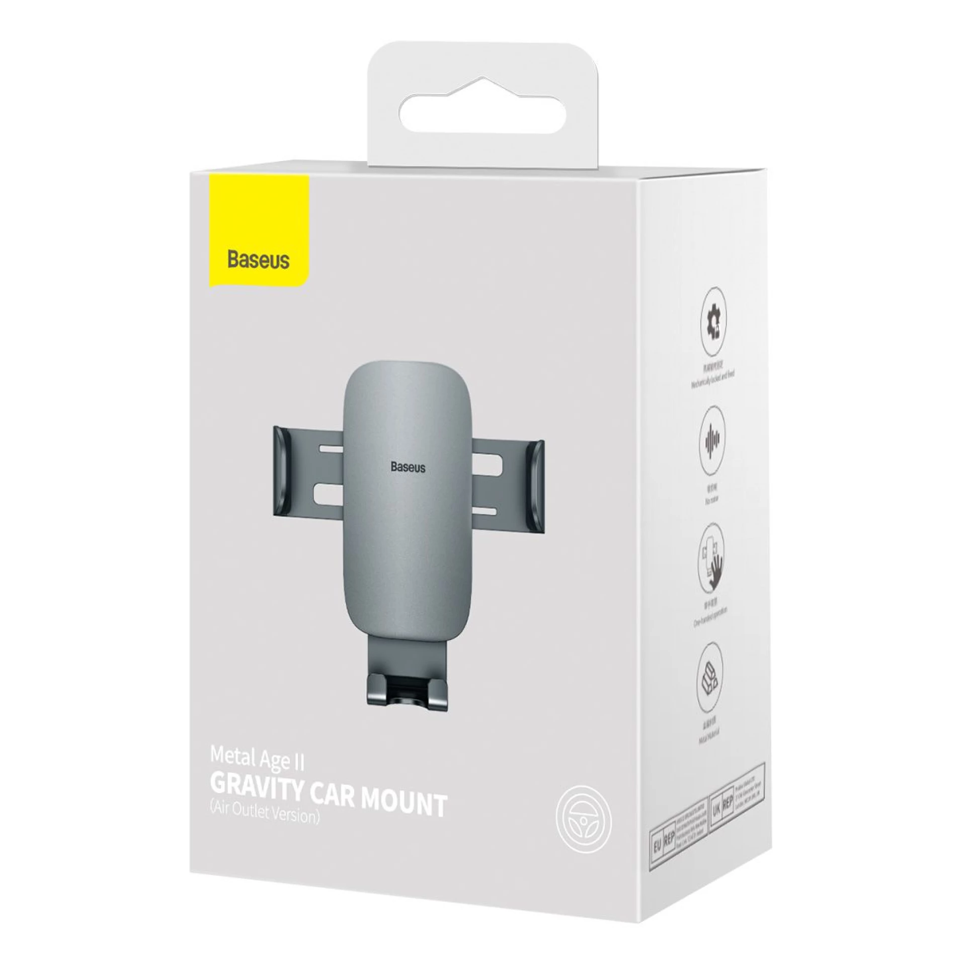 Držač Baseus Car Mount Metal Age II Gravity