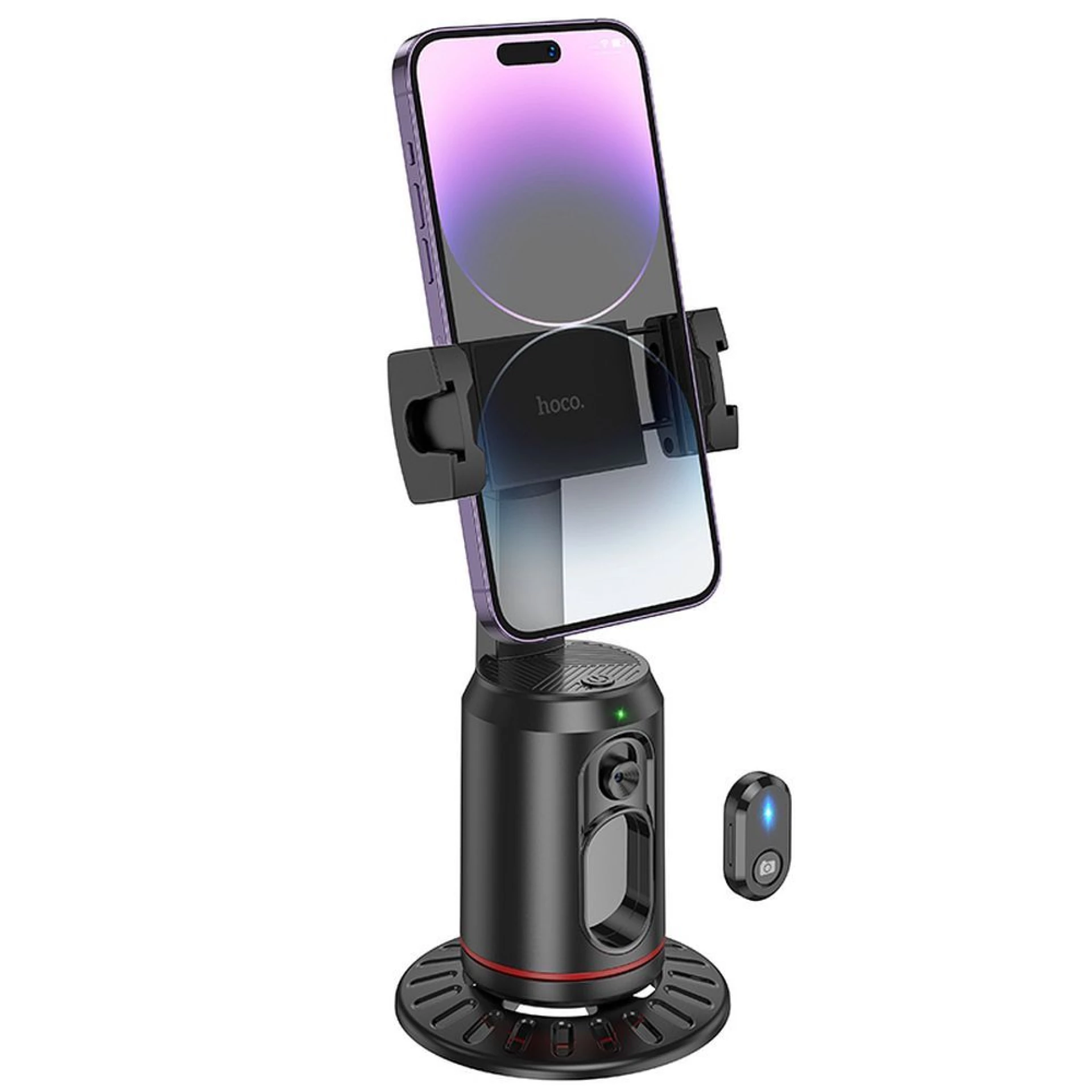 Držač za mobitel HOCO 360 auto face tracking K23 crni