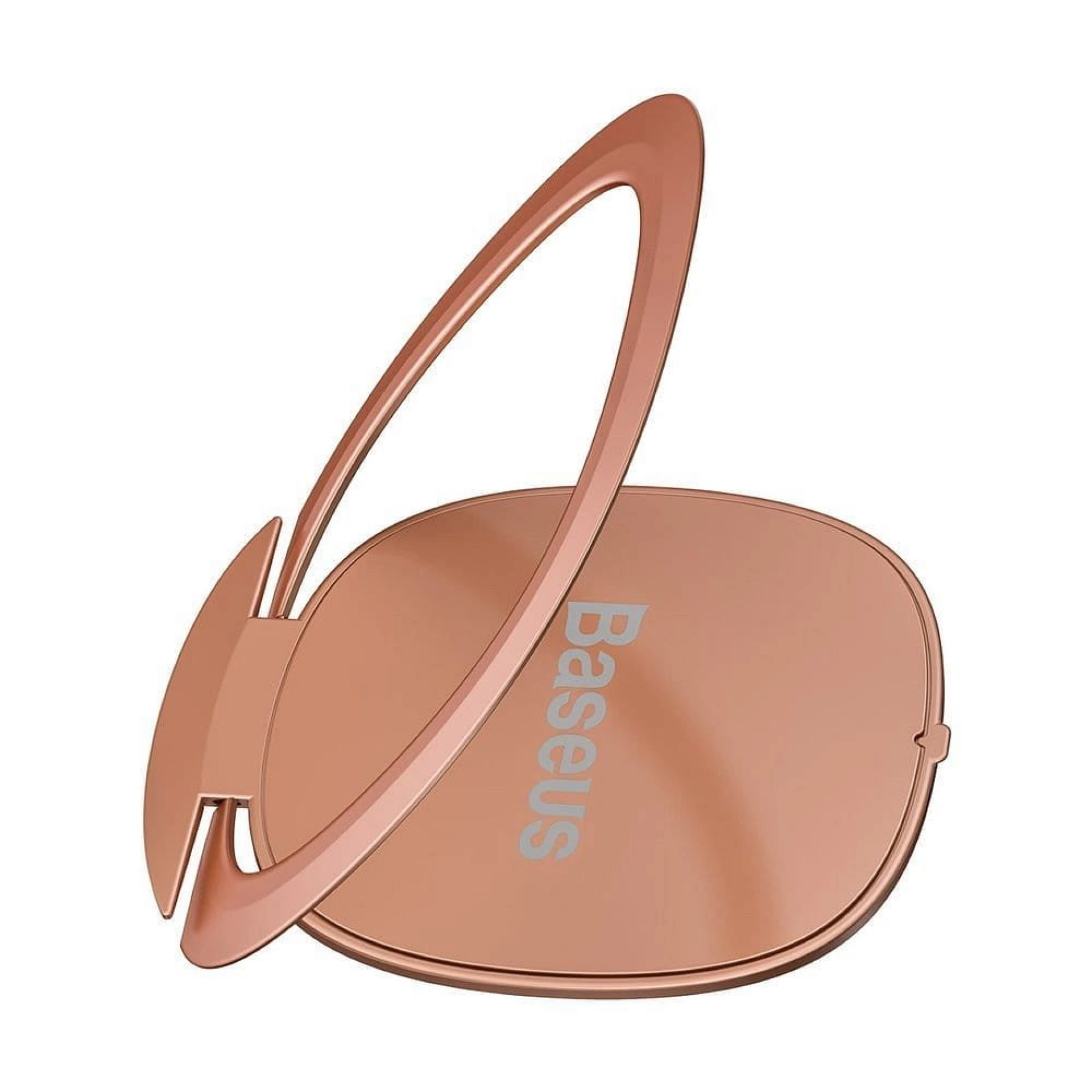 Držač za telefon Baseus SUYB-0R ring holder rozi