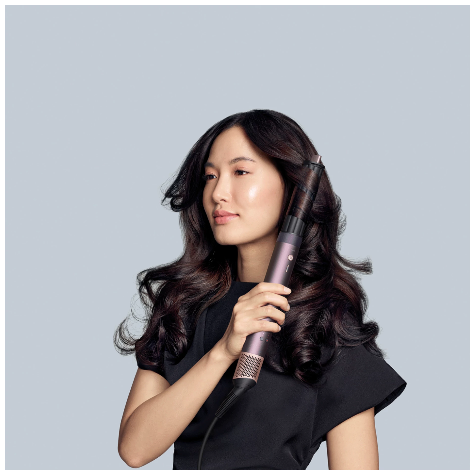 Dyson Uvijač za kosu, 1300 W, kovrče, valovi, ravnanje, sušenje - Airwrap Coanda2x Jasper Plum S+W