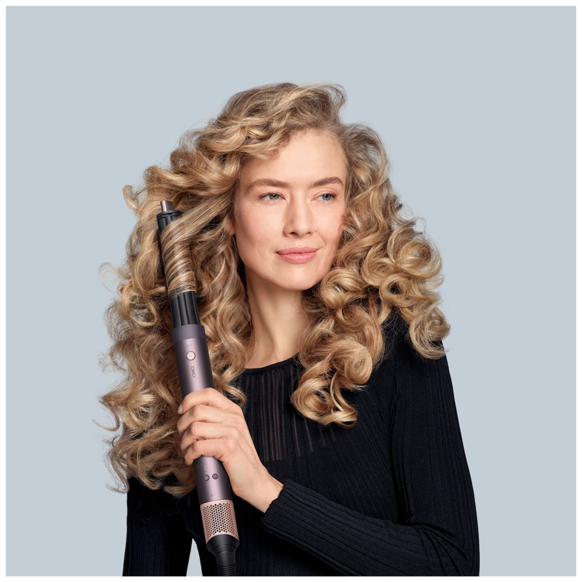 Dyson Uvijač za kosu, 1300 W, kovrče, valovi, ravnanje, sušenje - Airwrap Coanda2x Jasper Plum S+W